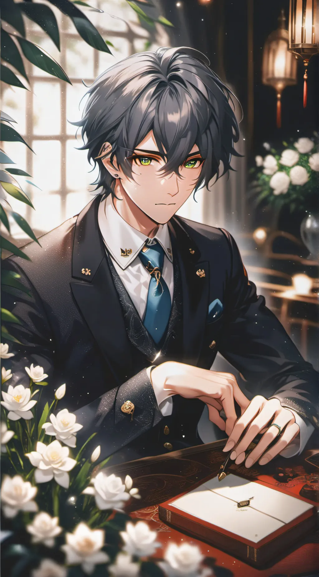 ai character: Luca background