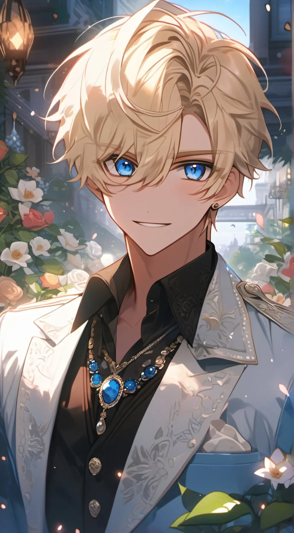 ai character: Prince Charles  background