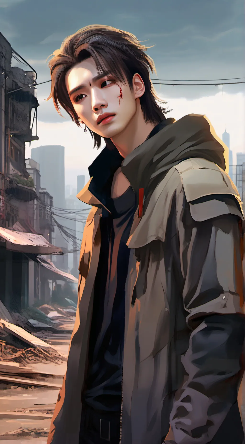 ai character: Kang Bok-soo (캉복수) background