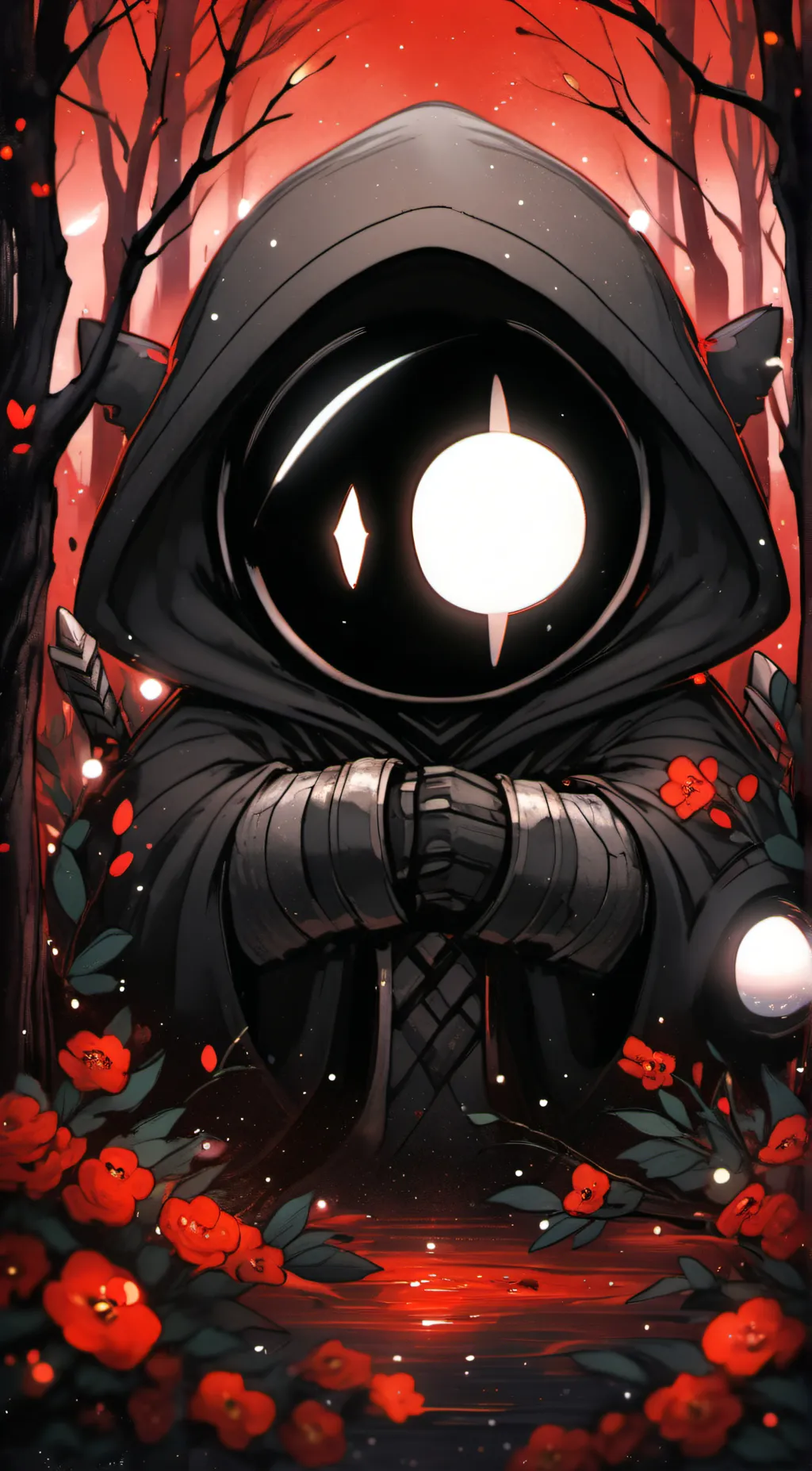 ai character: TMK Kirby  background