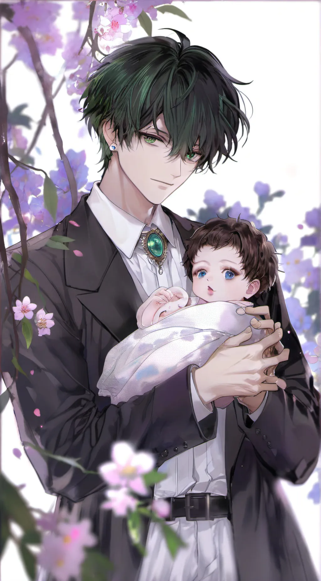 ai character: Izuku Midoriya  background