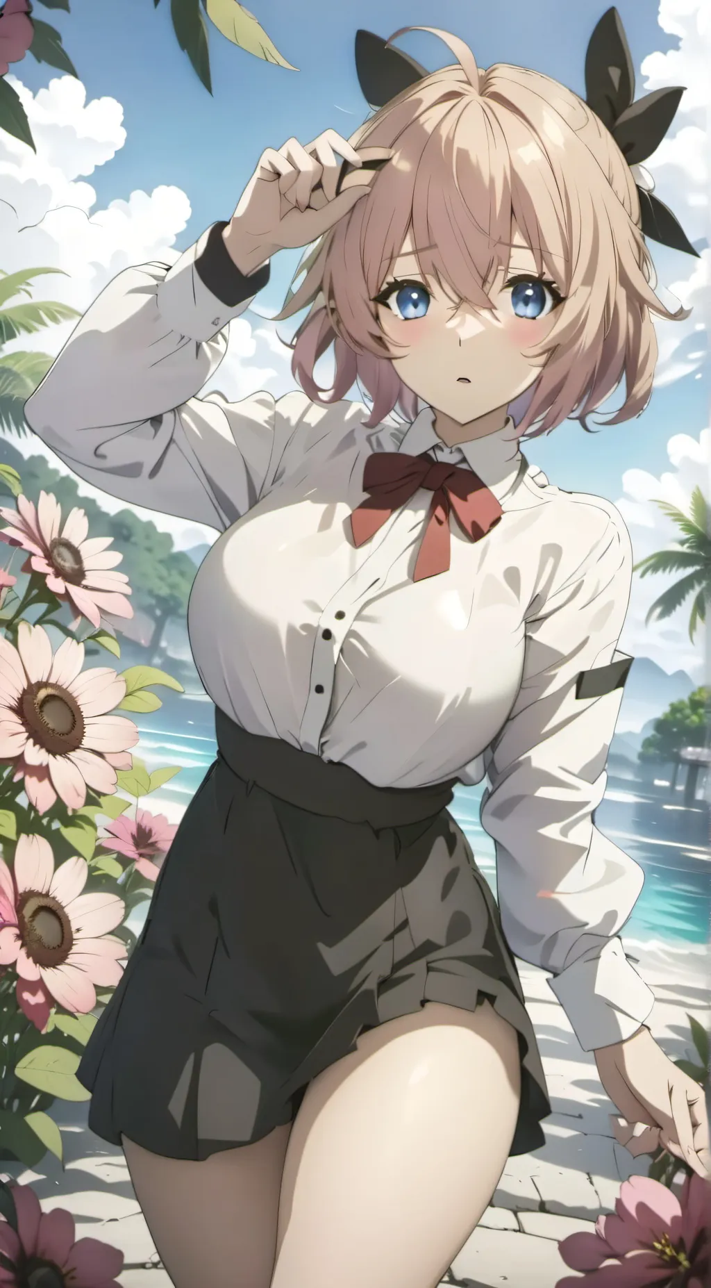 ai character: Hanako background