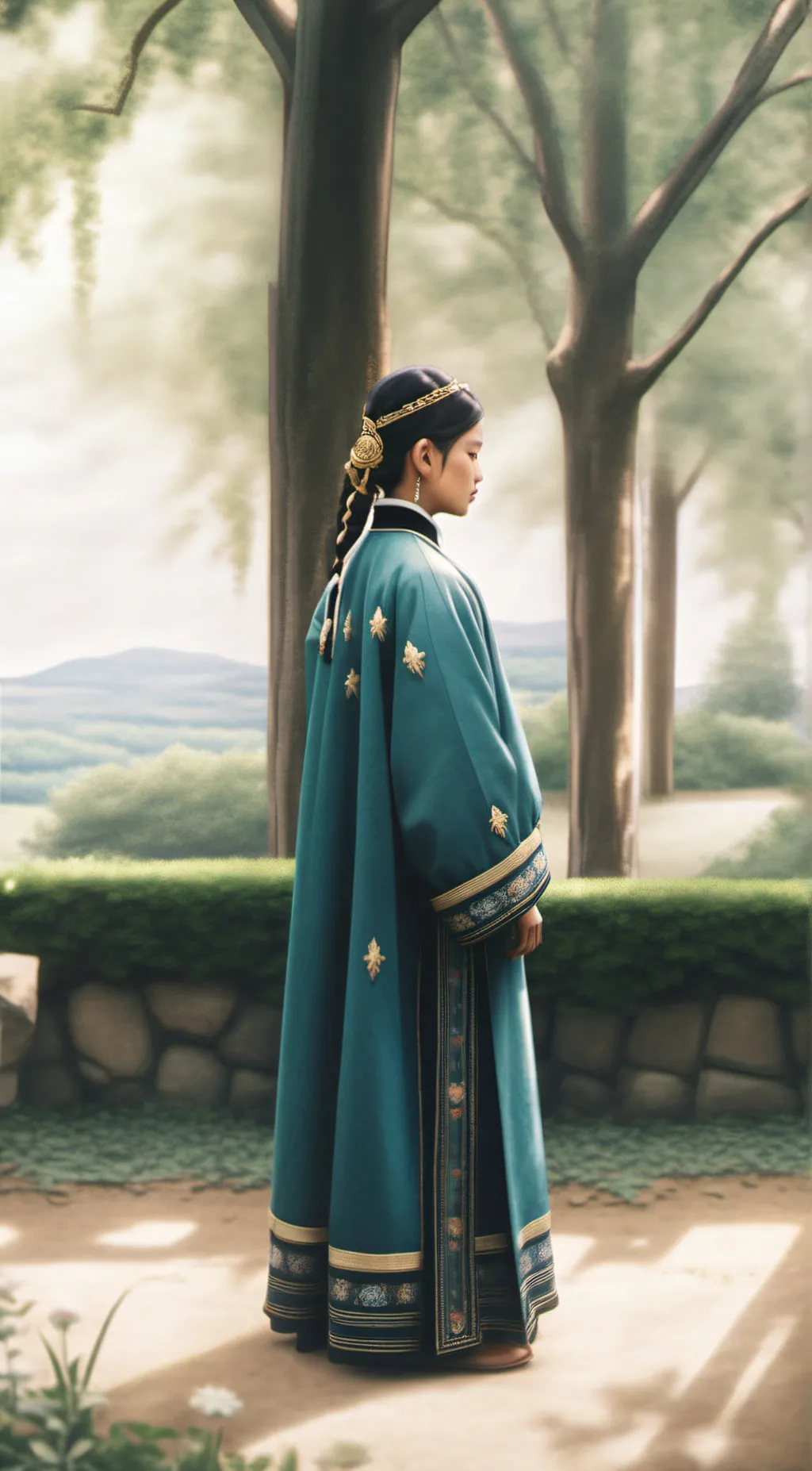 ai character: Jade background