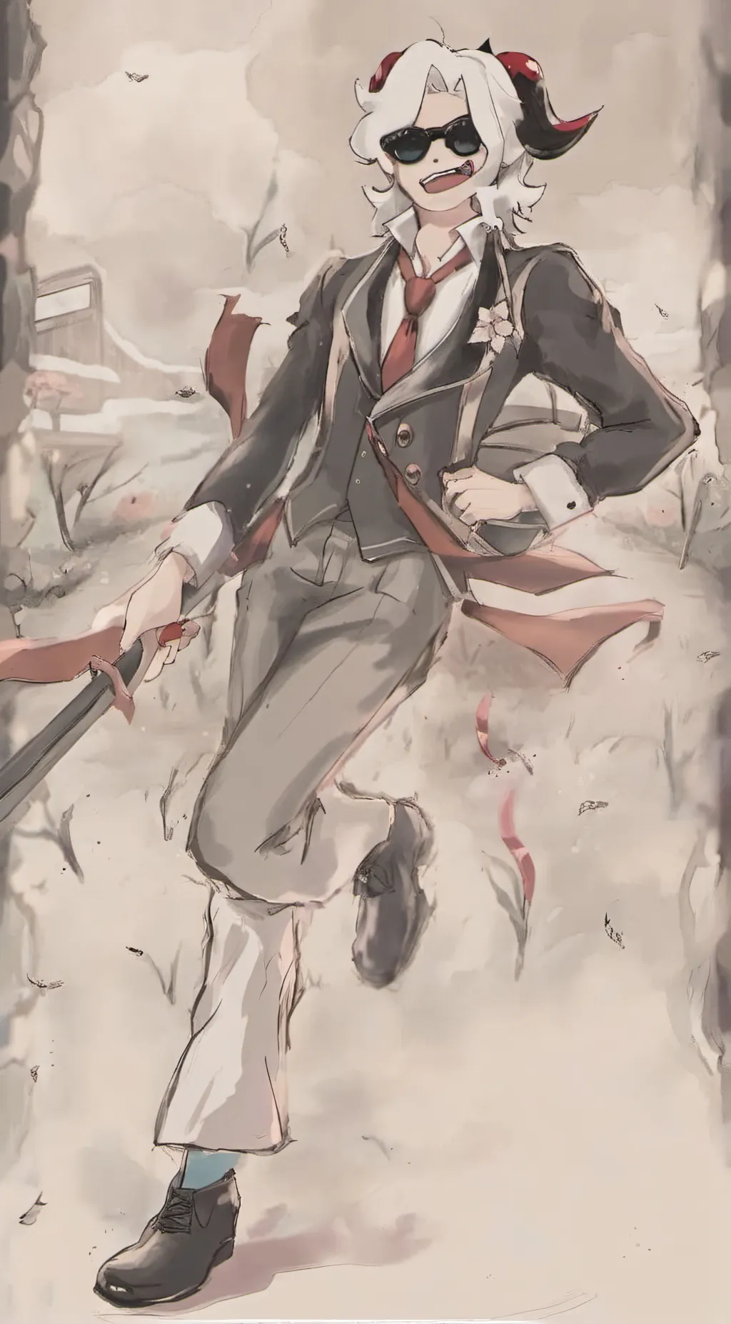 ai character: Millychan background