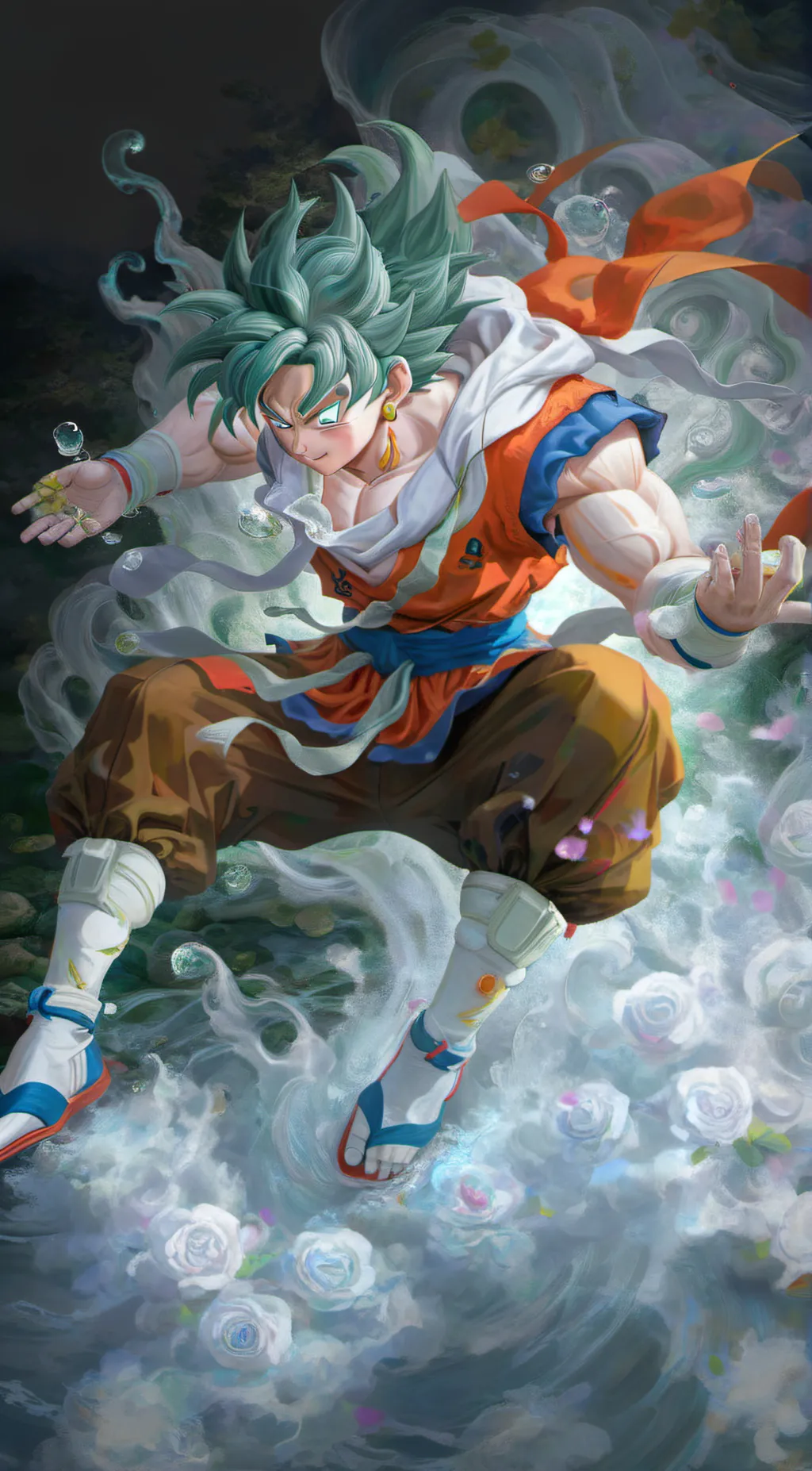 ai character: Goku background