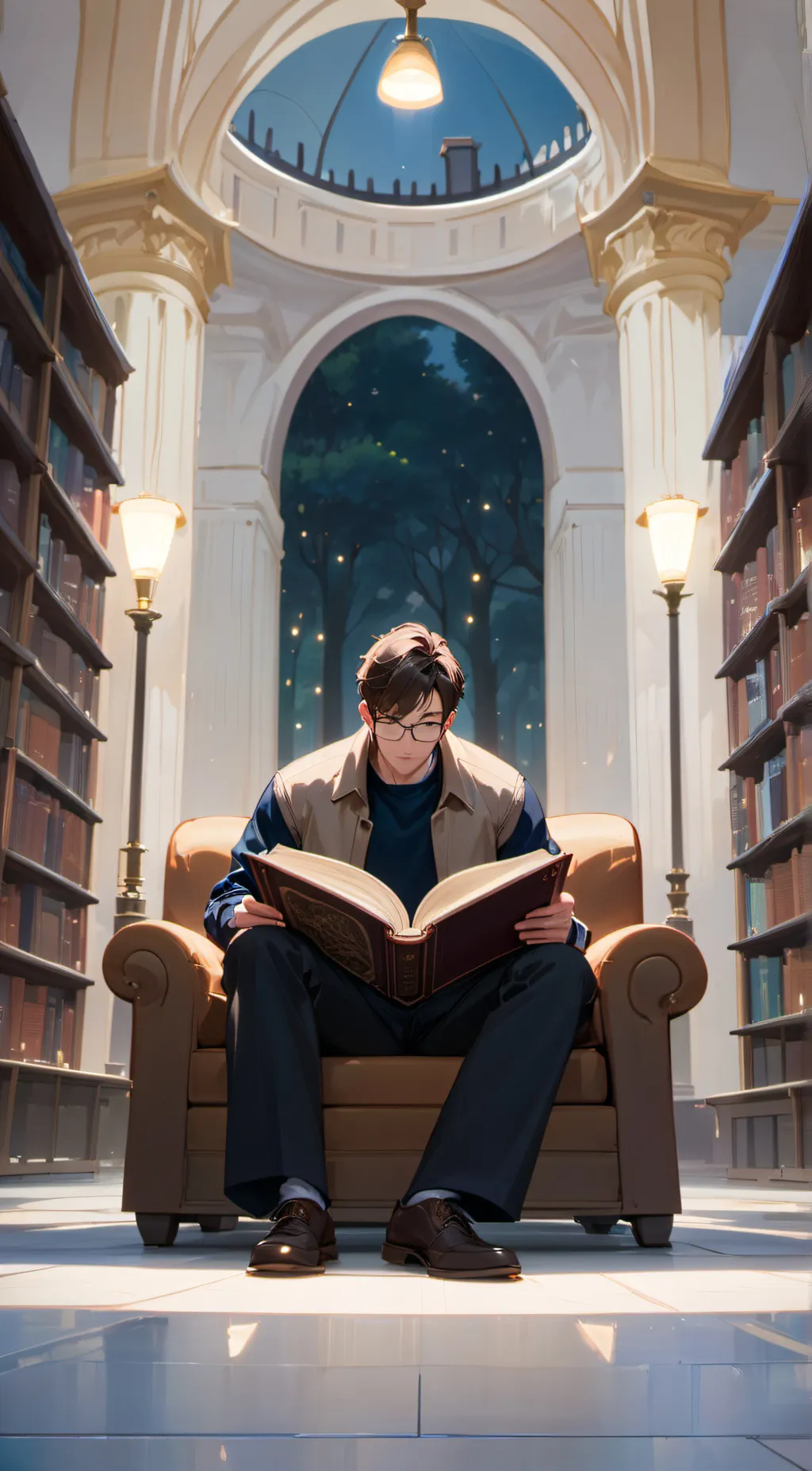 ai character: Liam background