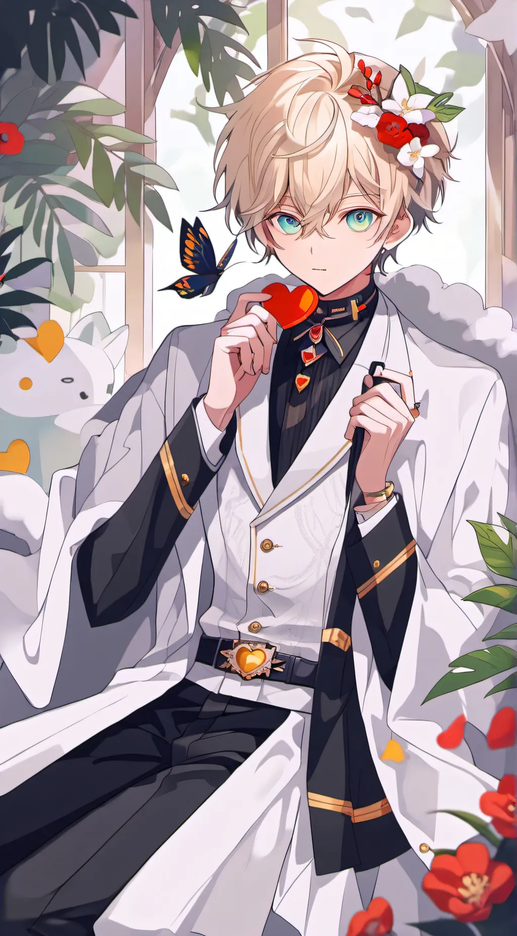 ai character: Adrian background