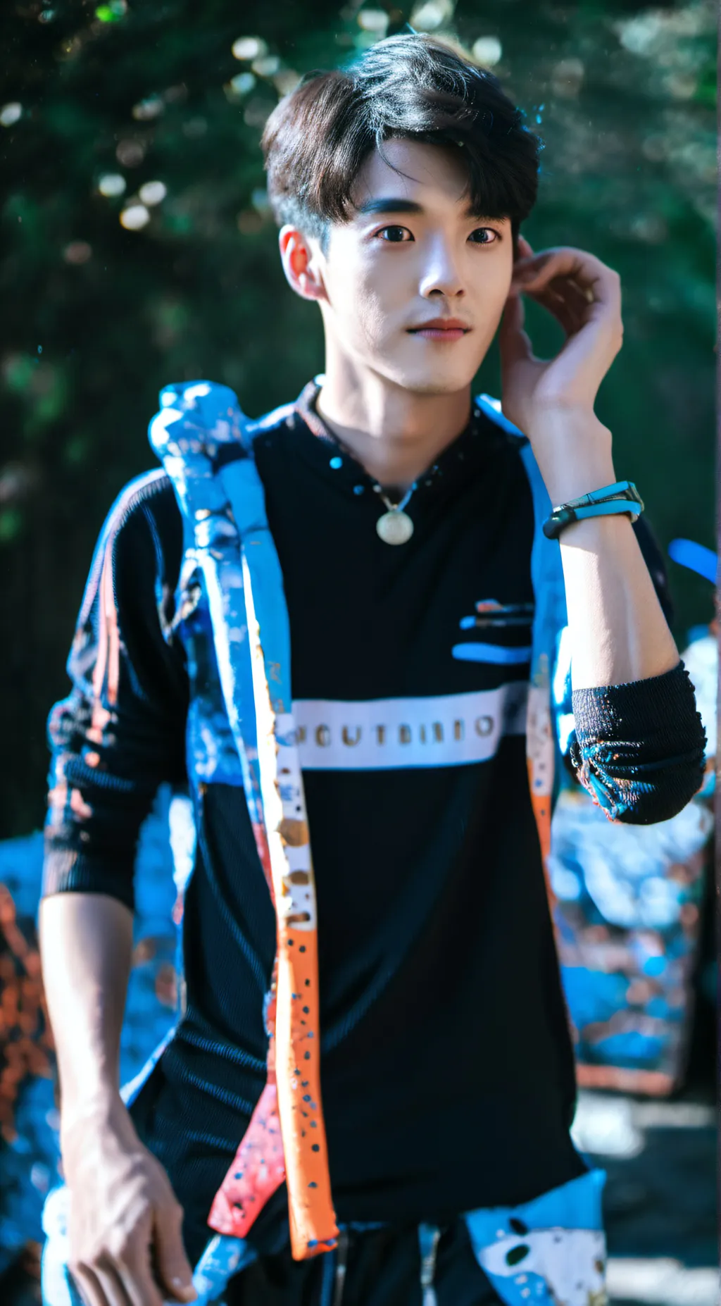 ai character: zane background