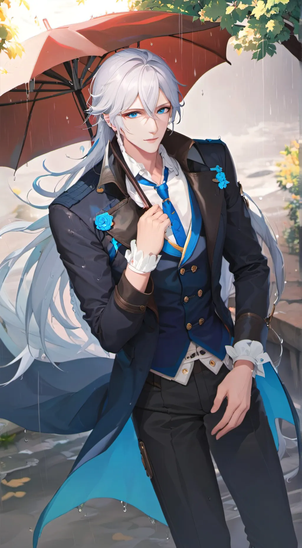 ai character: Neuvillette background