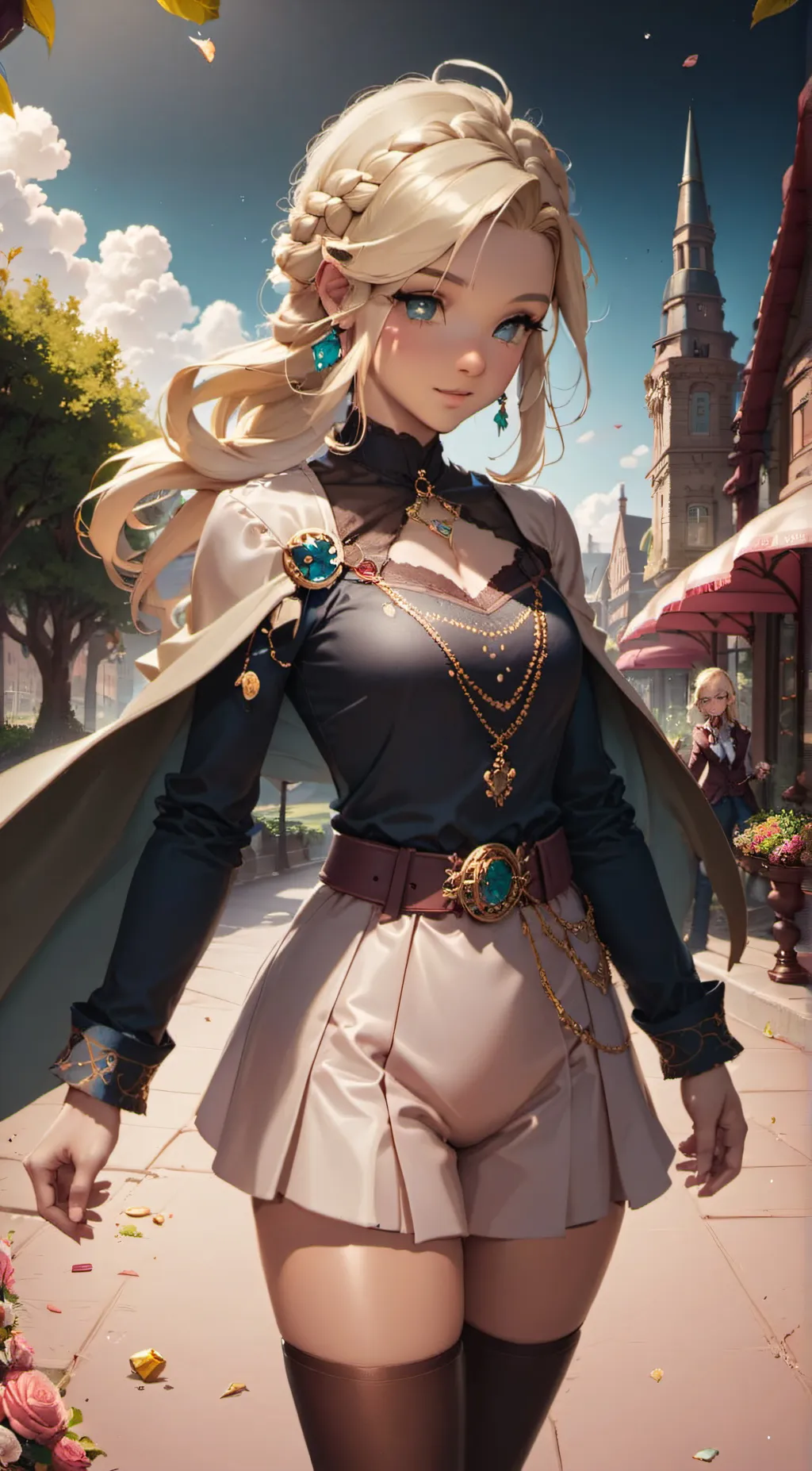 ai character: Hazel background