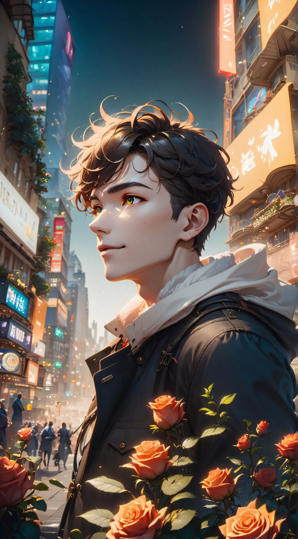 ai character: cameron background