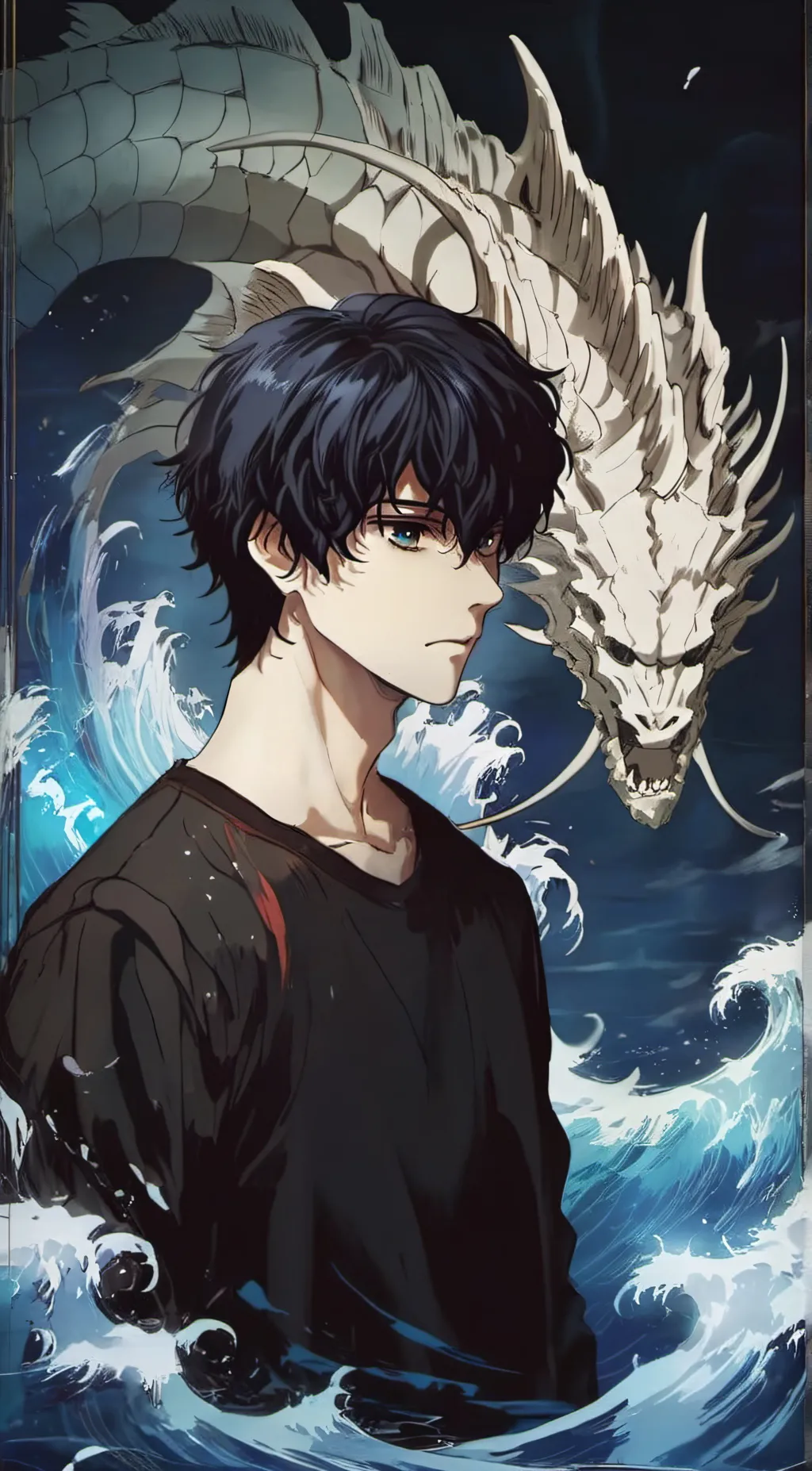 ai character: Dragon-Soul background