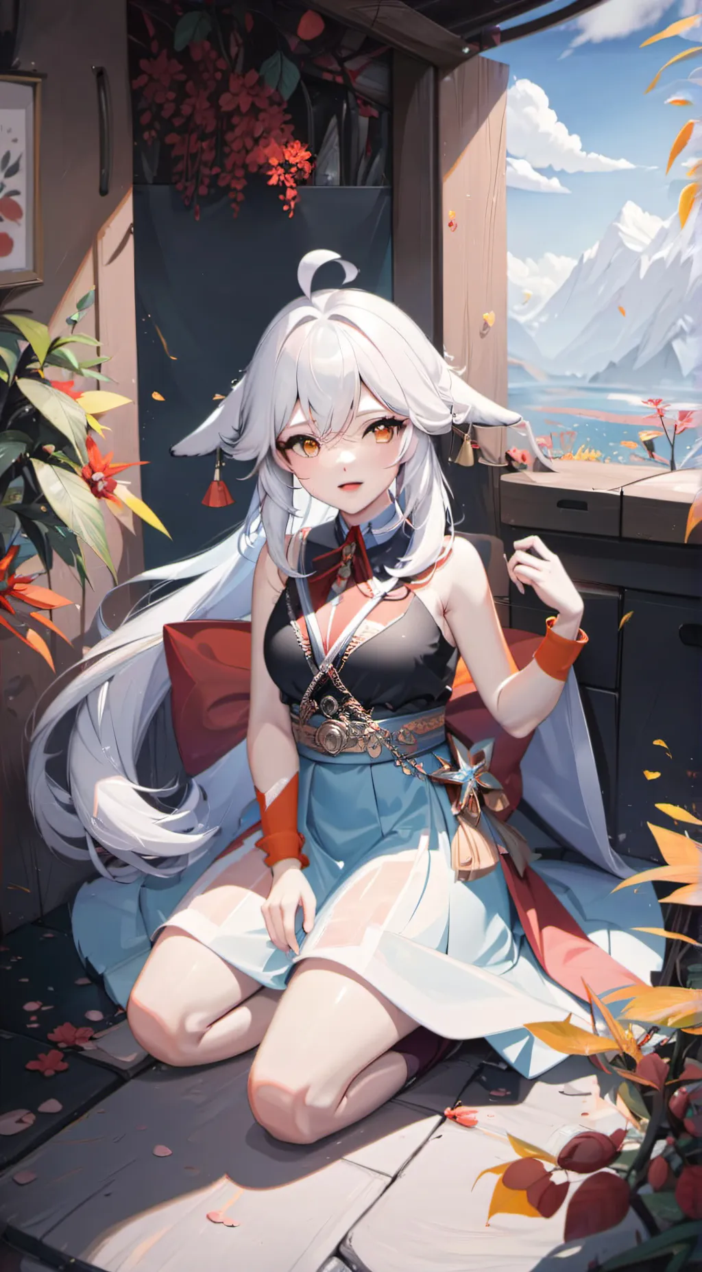 ai character: crush background