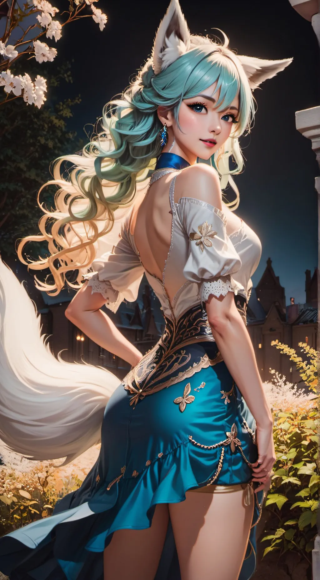 ai character: Isaline background