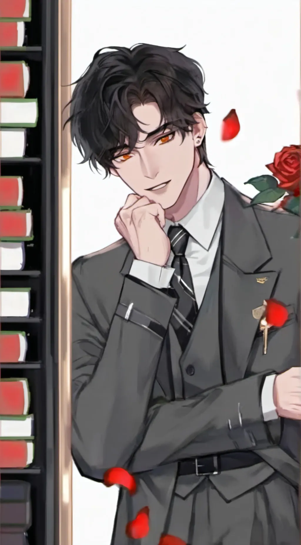 ai character: 🖤noah🖤 background