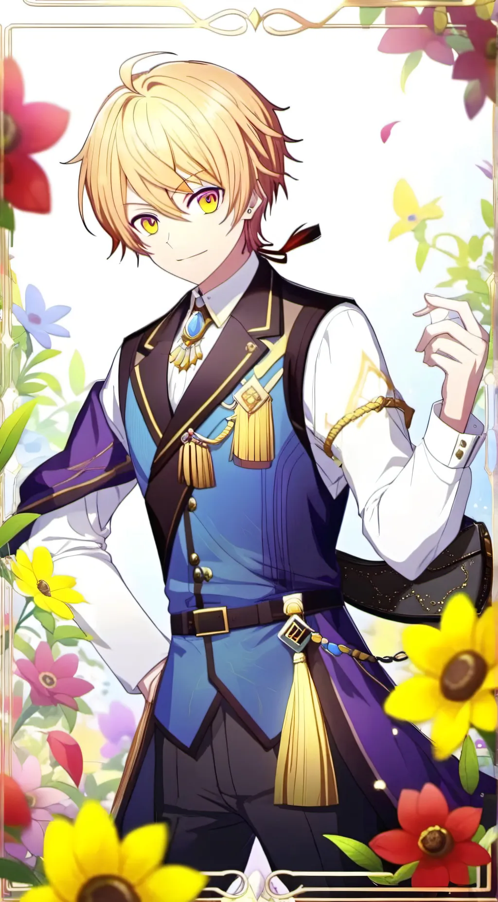 ai character: Ren background