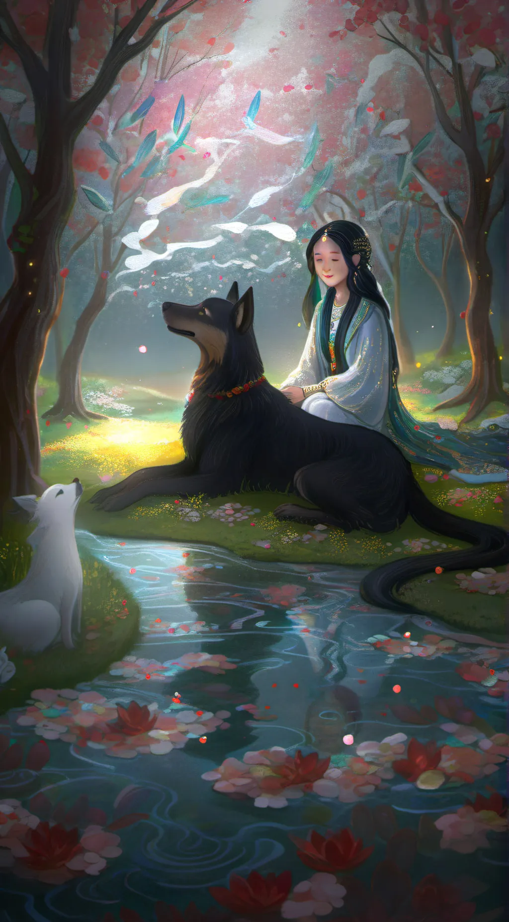 ai character: Maya background