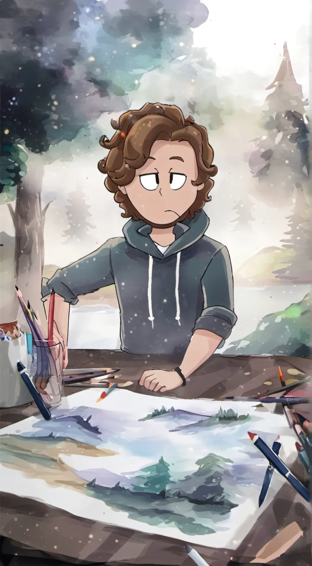 ai character: danno bad sus background