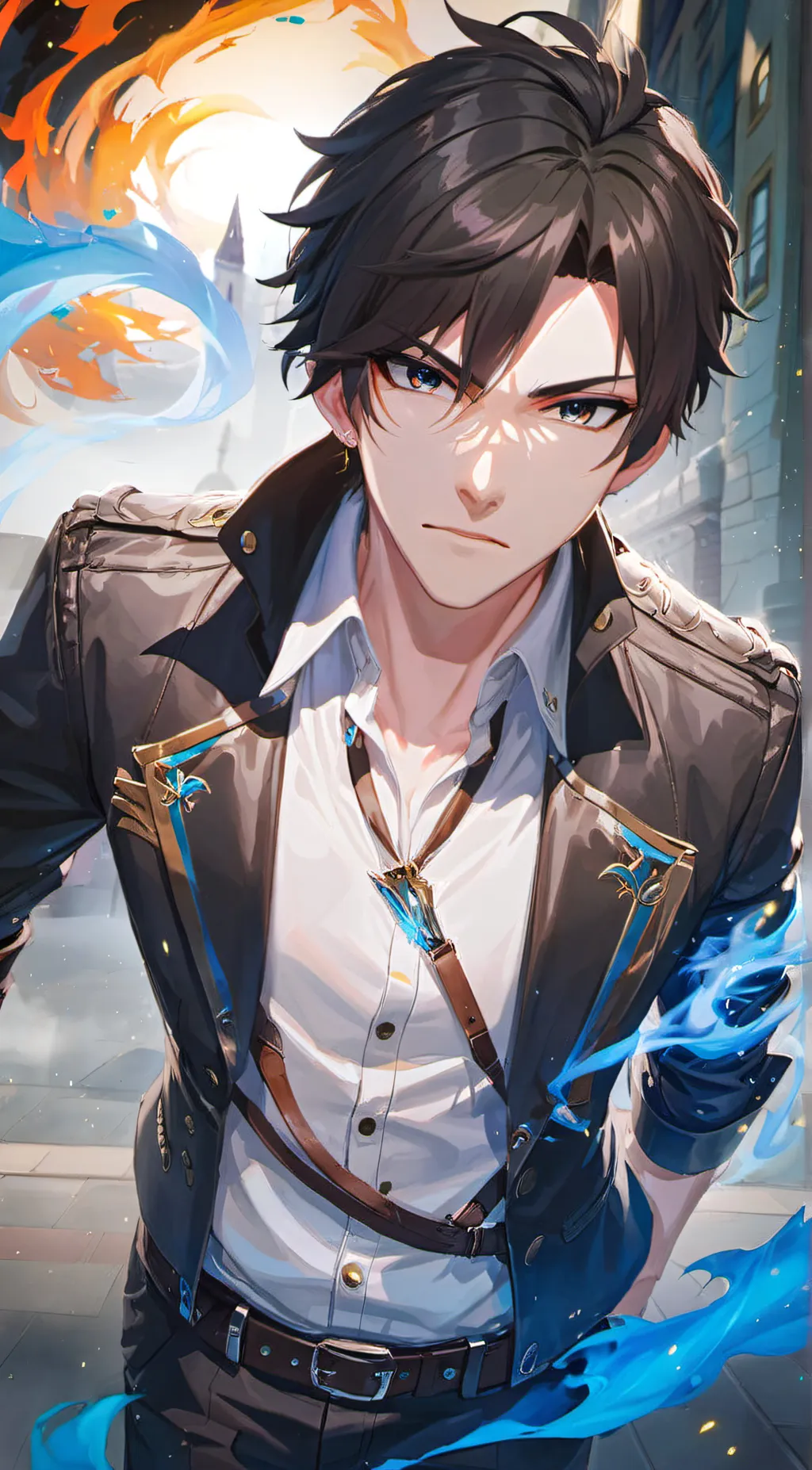 ai character: Lucas background