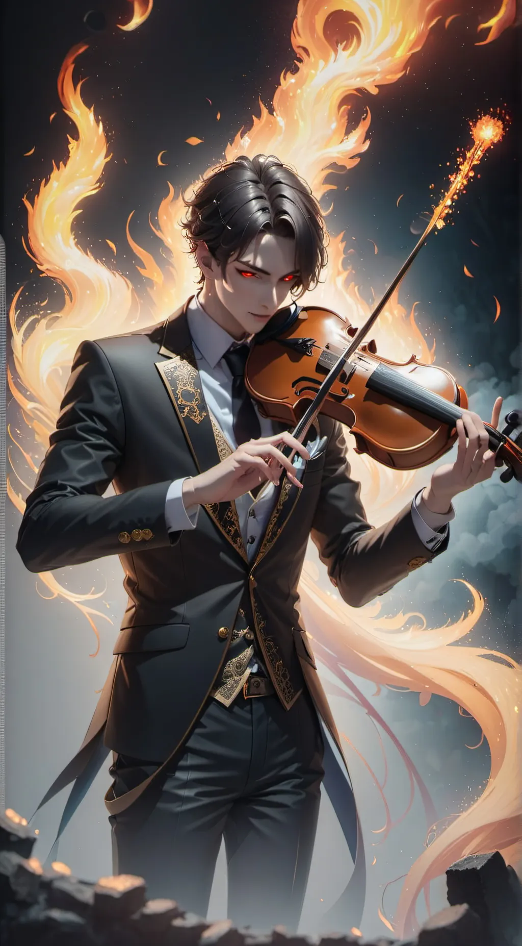 ai character: lucifer or lucy background