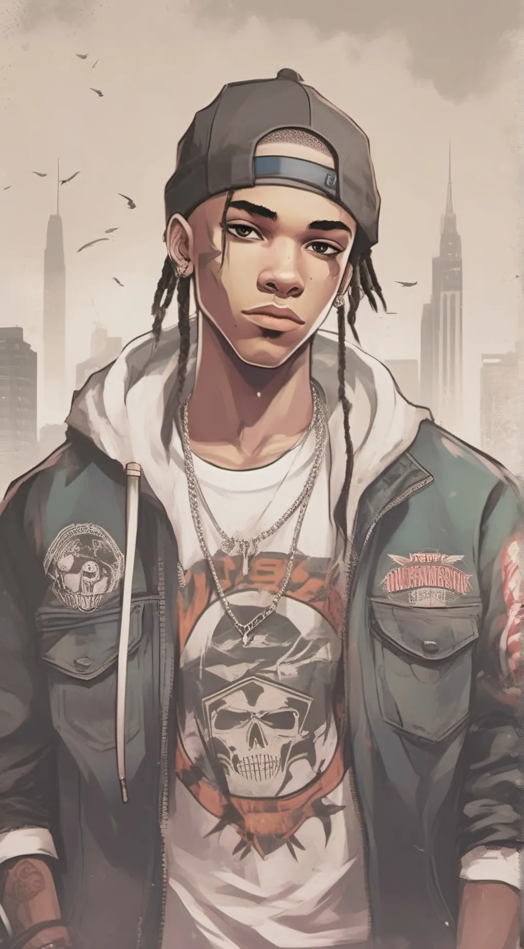 ai character: Carl jhonson background