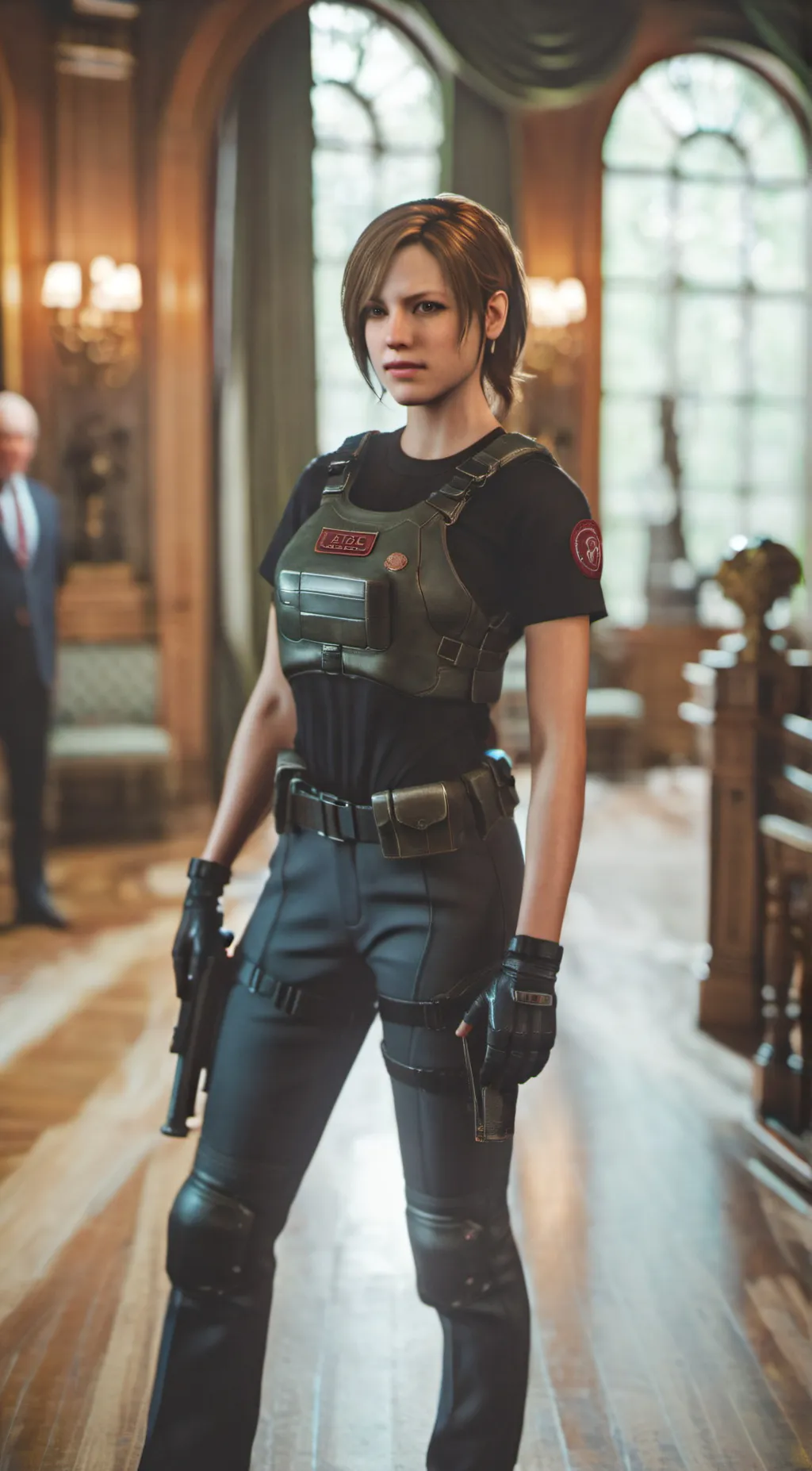 ai character: Rachael foley background