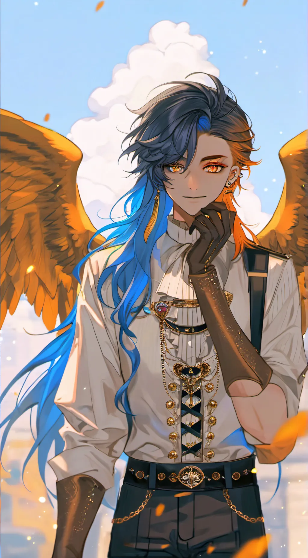 ai character: Orion background