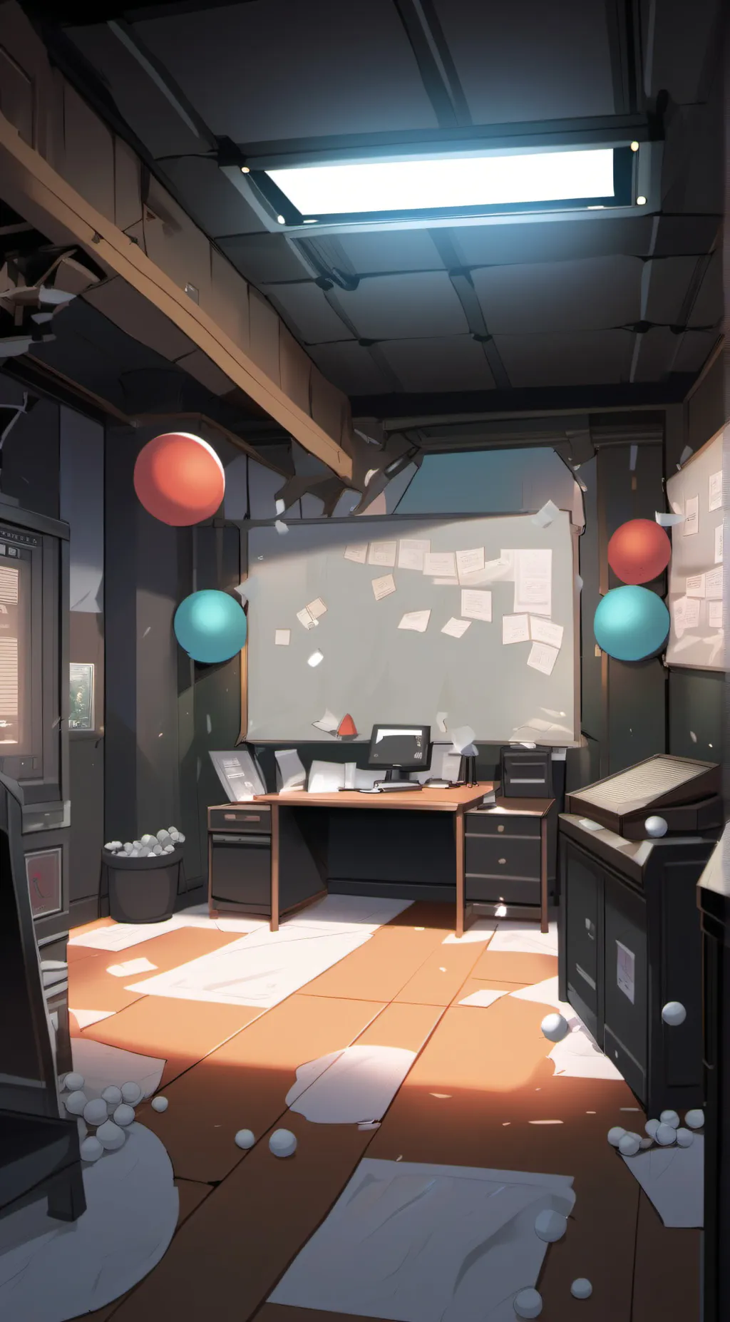 ai character: FNAF 2  background