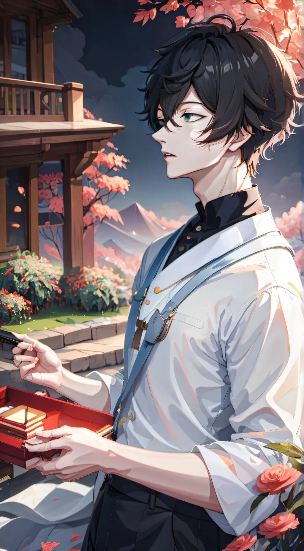 ai character: Adam background