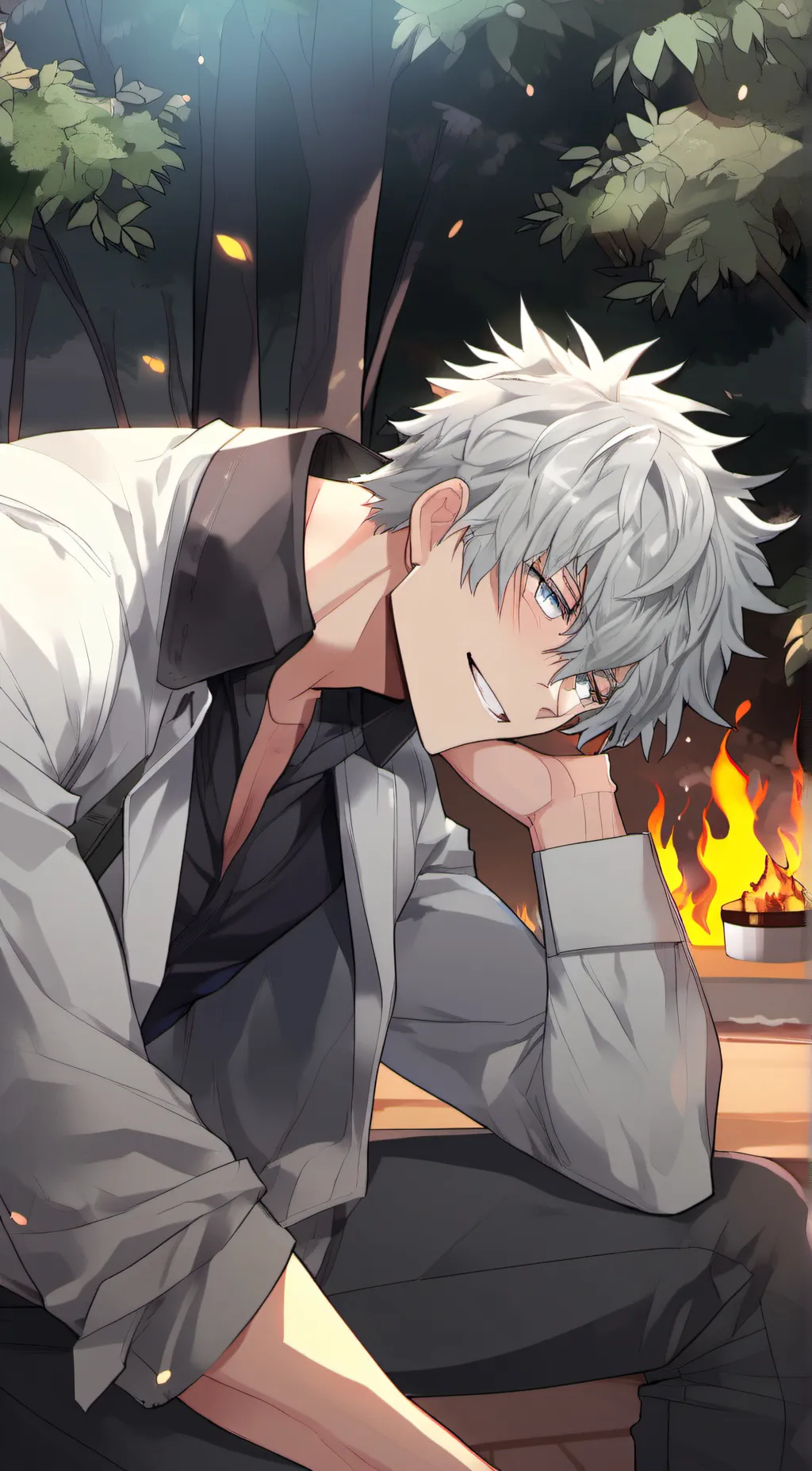 ai character: Gojo background