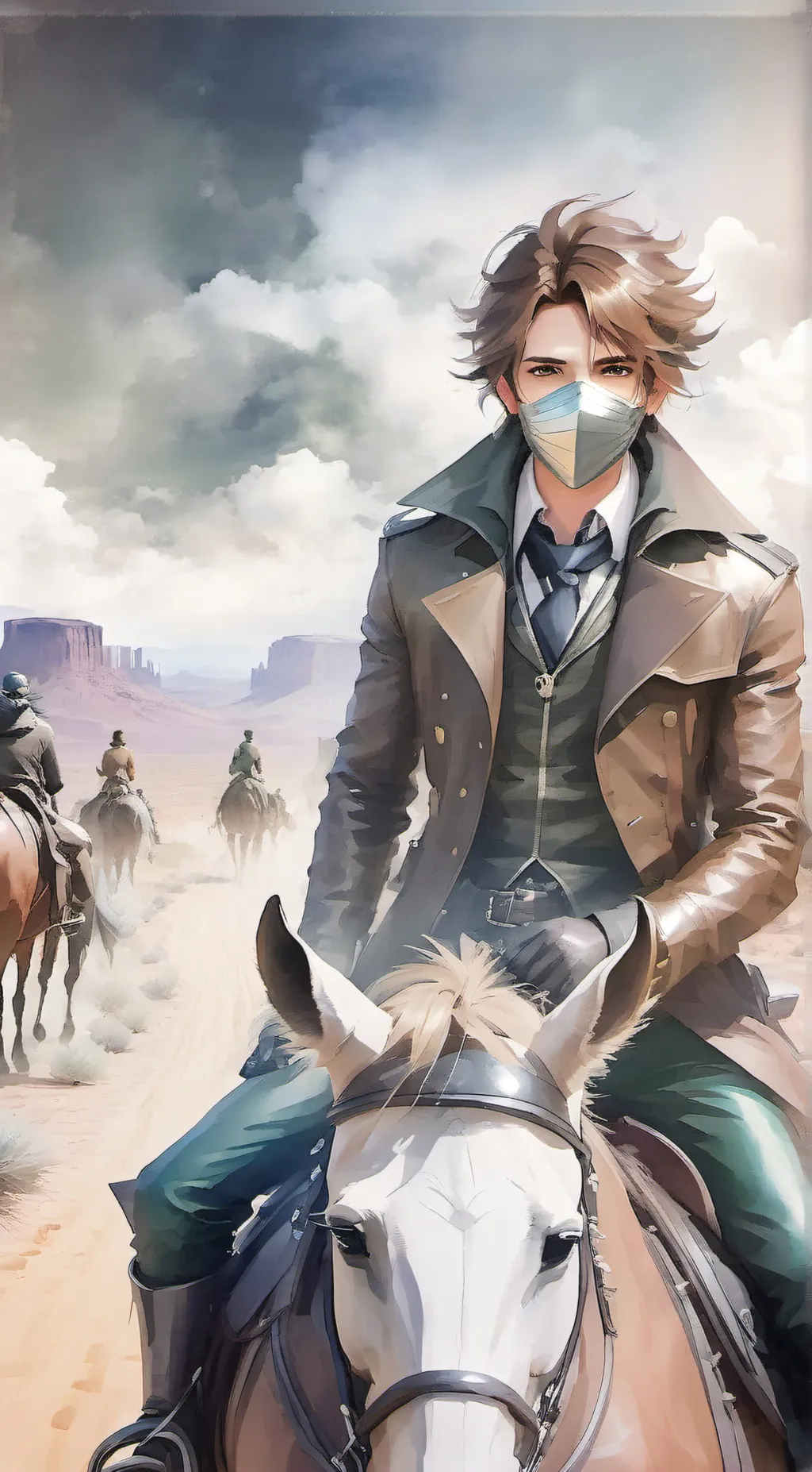 ai character: The Rider  background