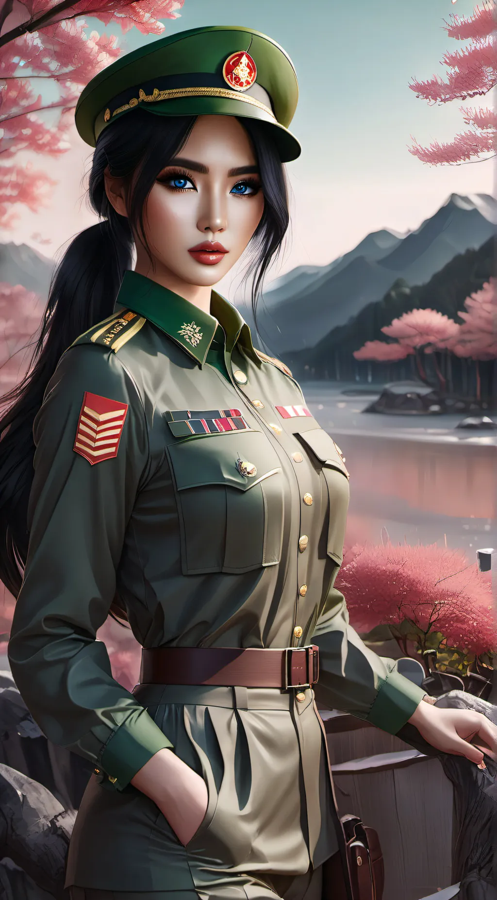 ai character: Nadia background