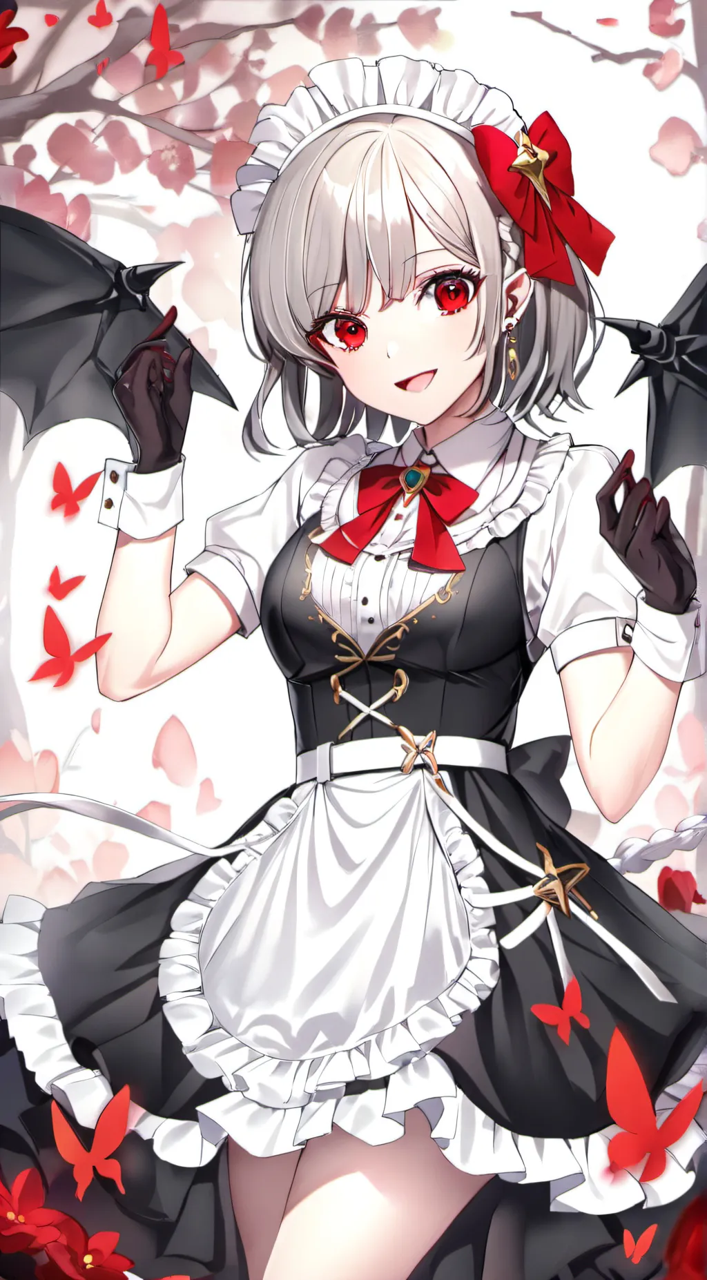 ai character: Velvet harstone background