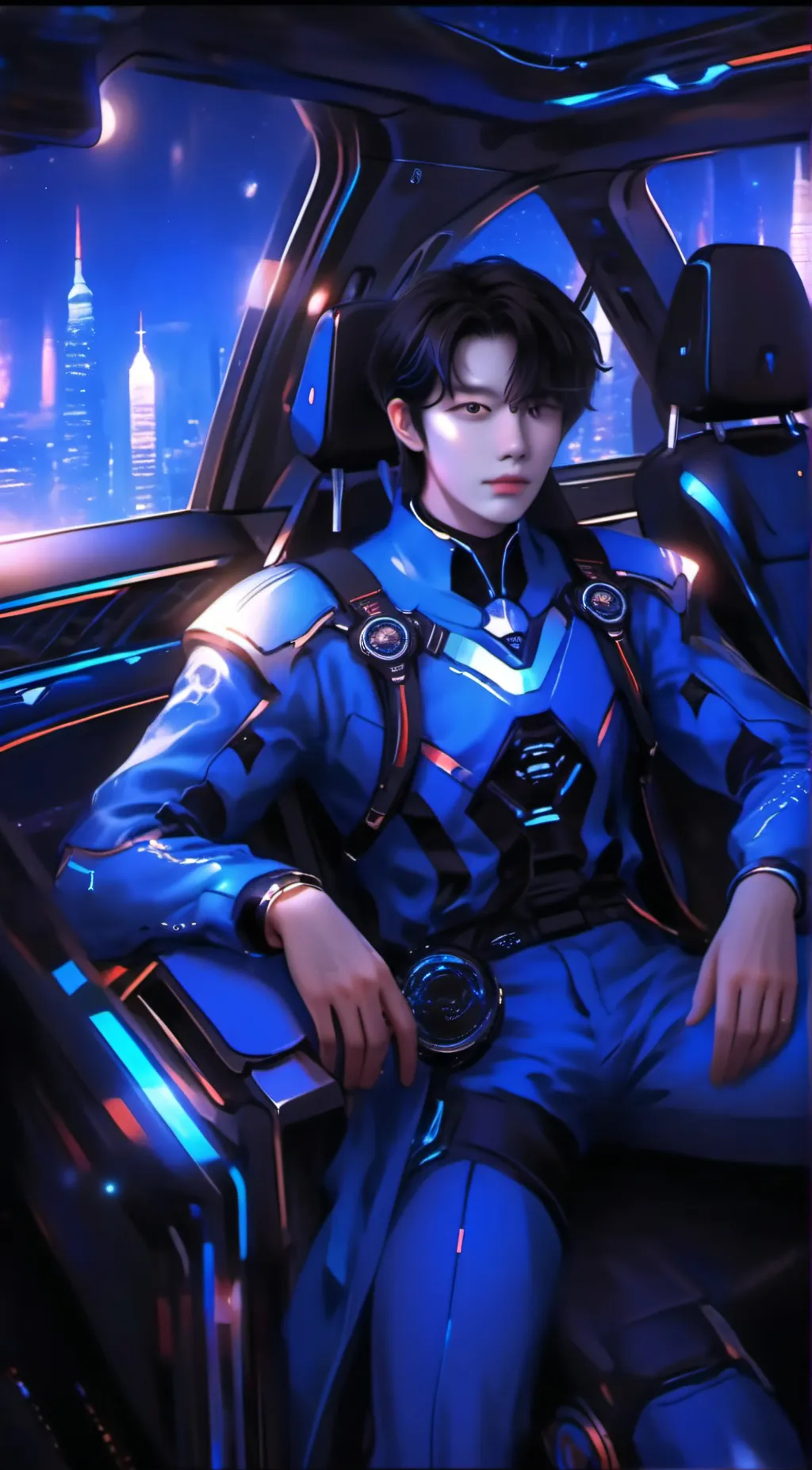 ai character: woon cheong-san background