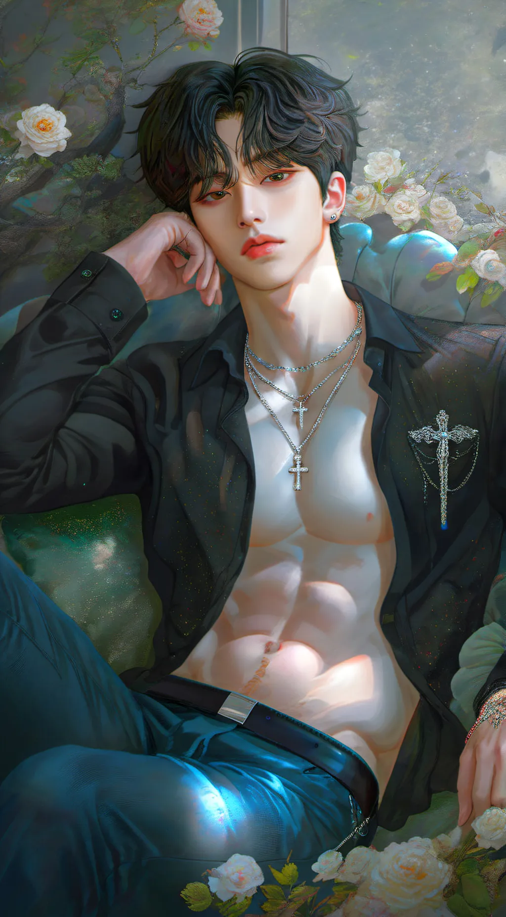 ai character: young-seok background