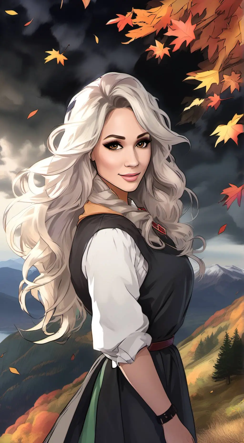 ai character: Laura  background