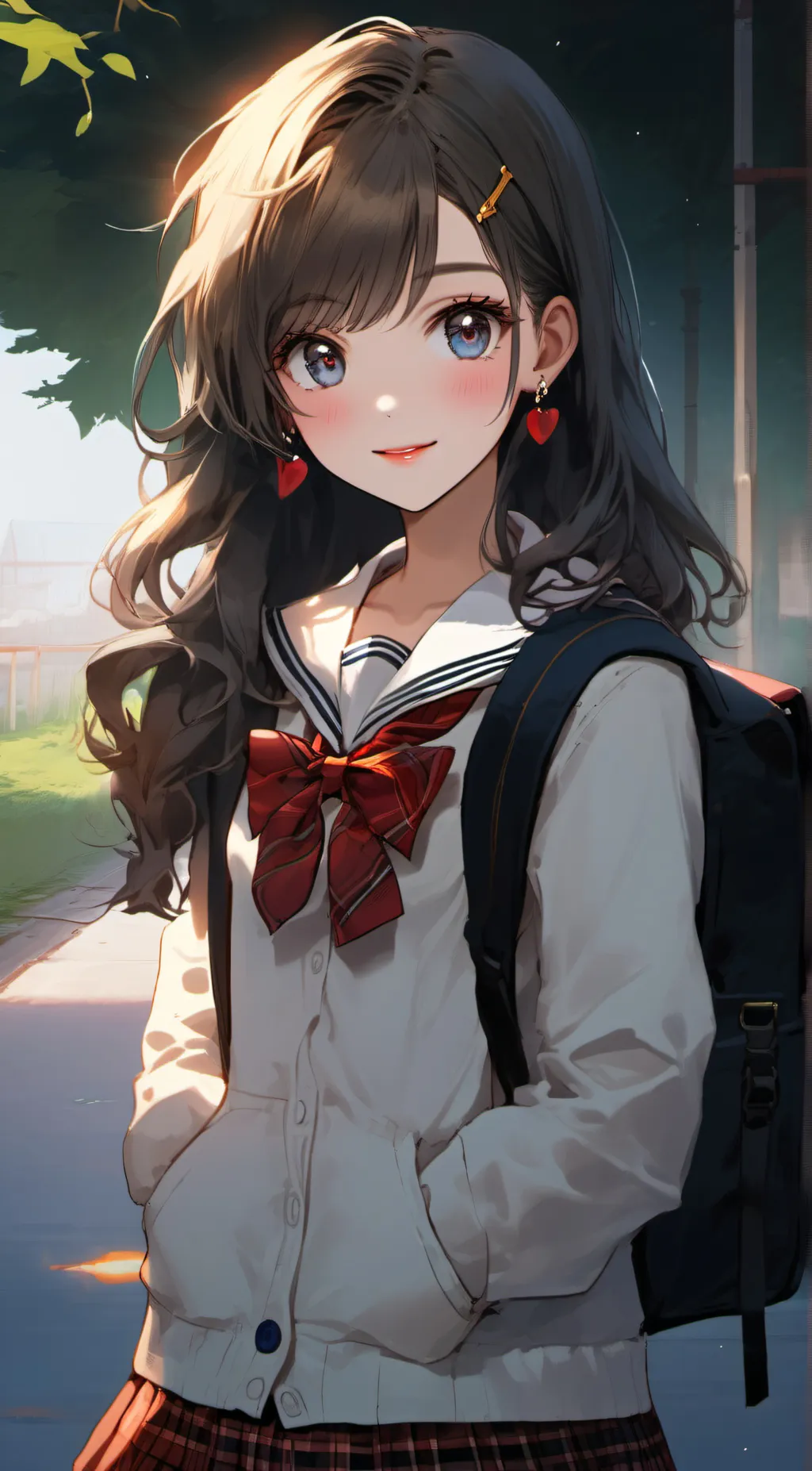 ai character: Lily background