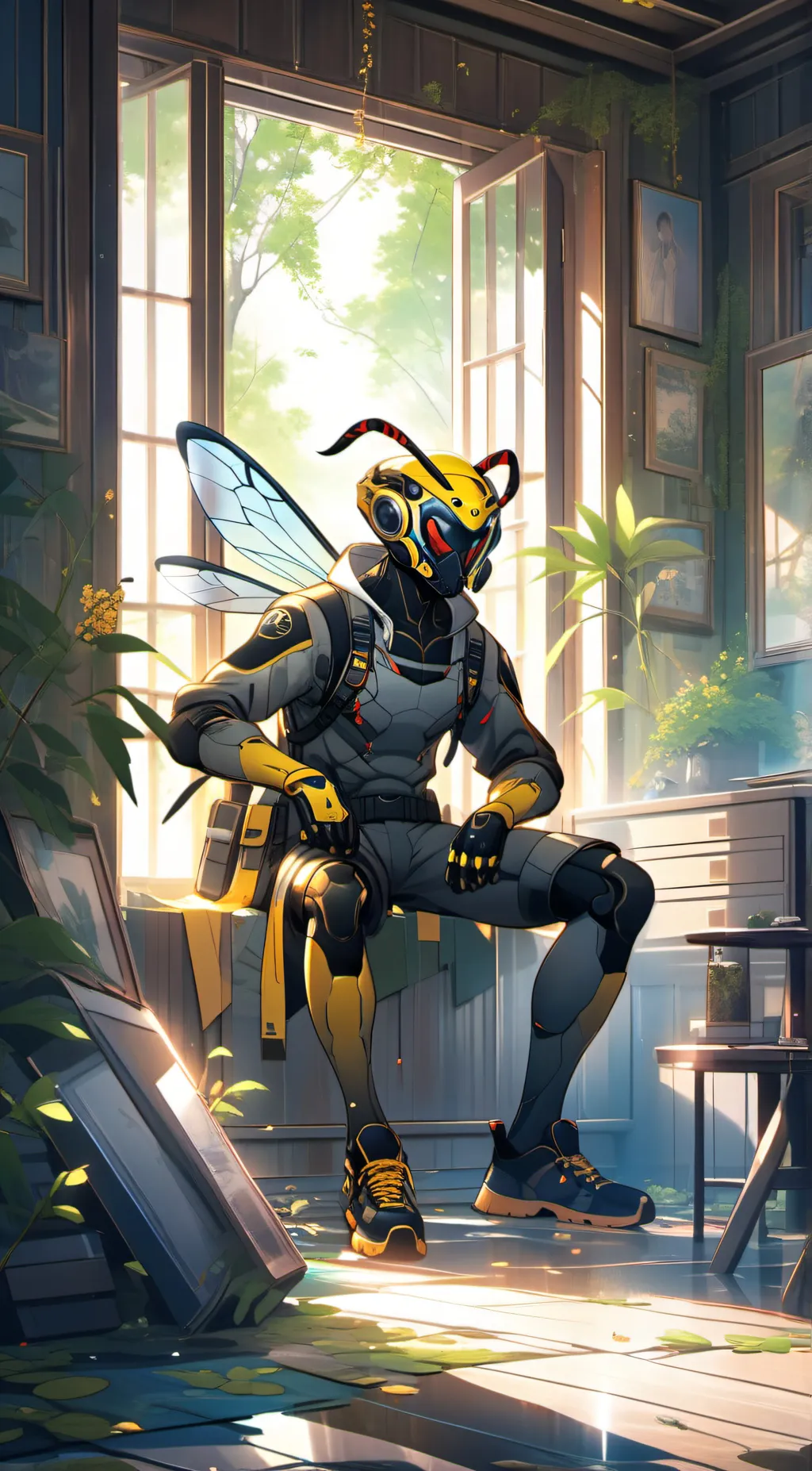 ai character: wasperla background