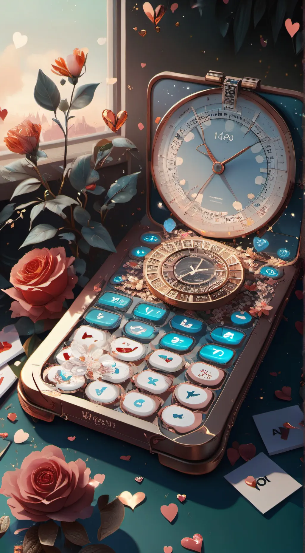 ai character: Love Calculator  background