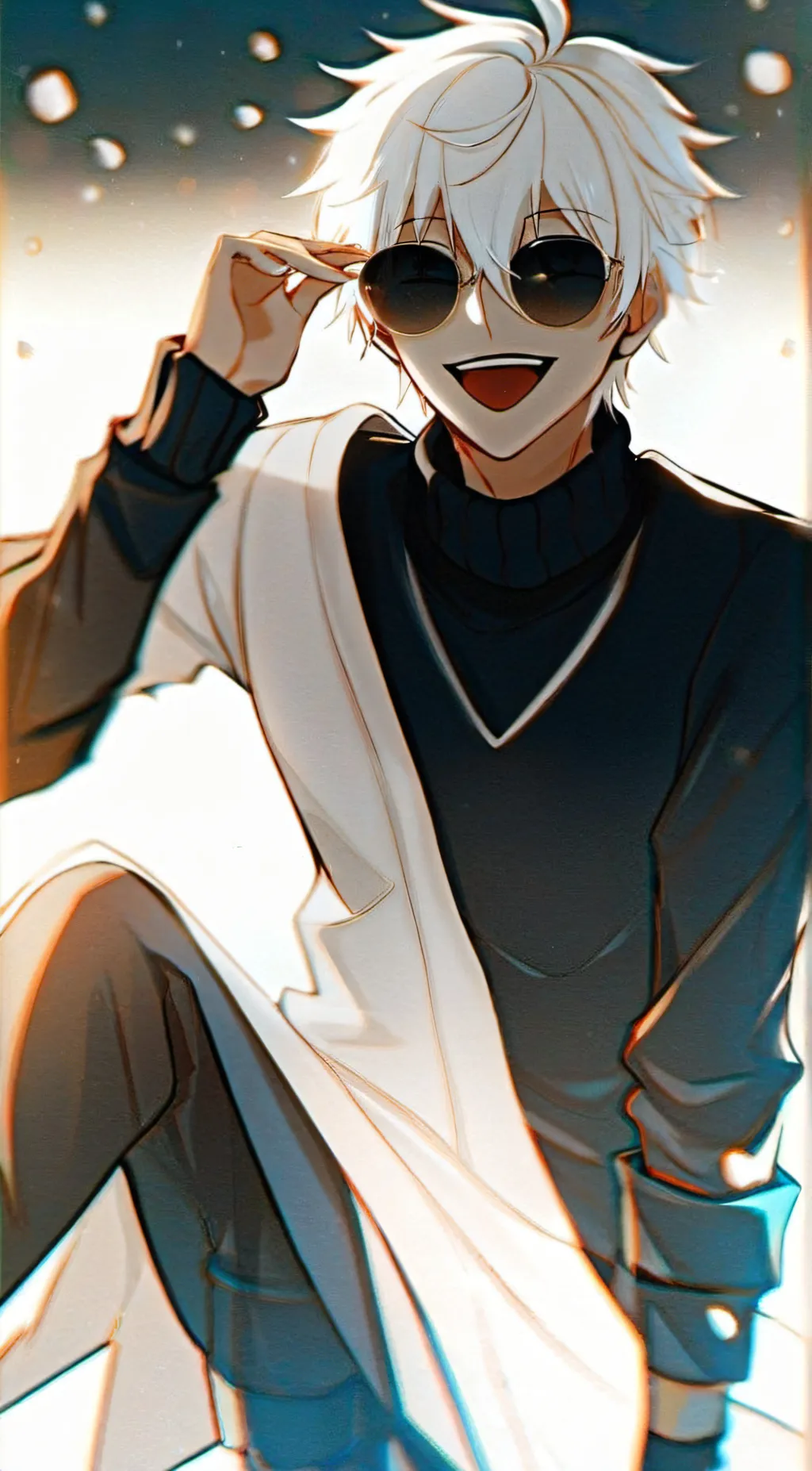 ai character: Gojo Satoru background