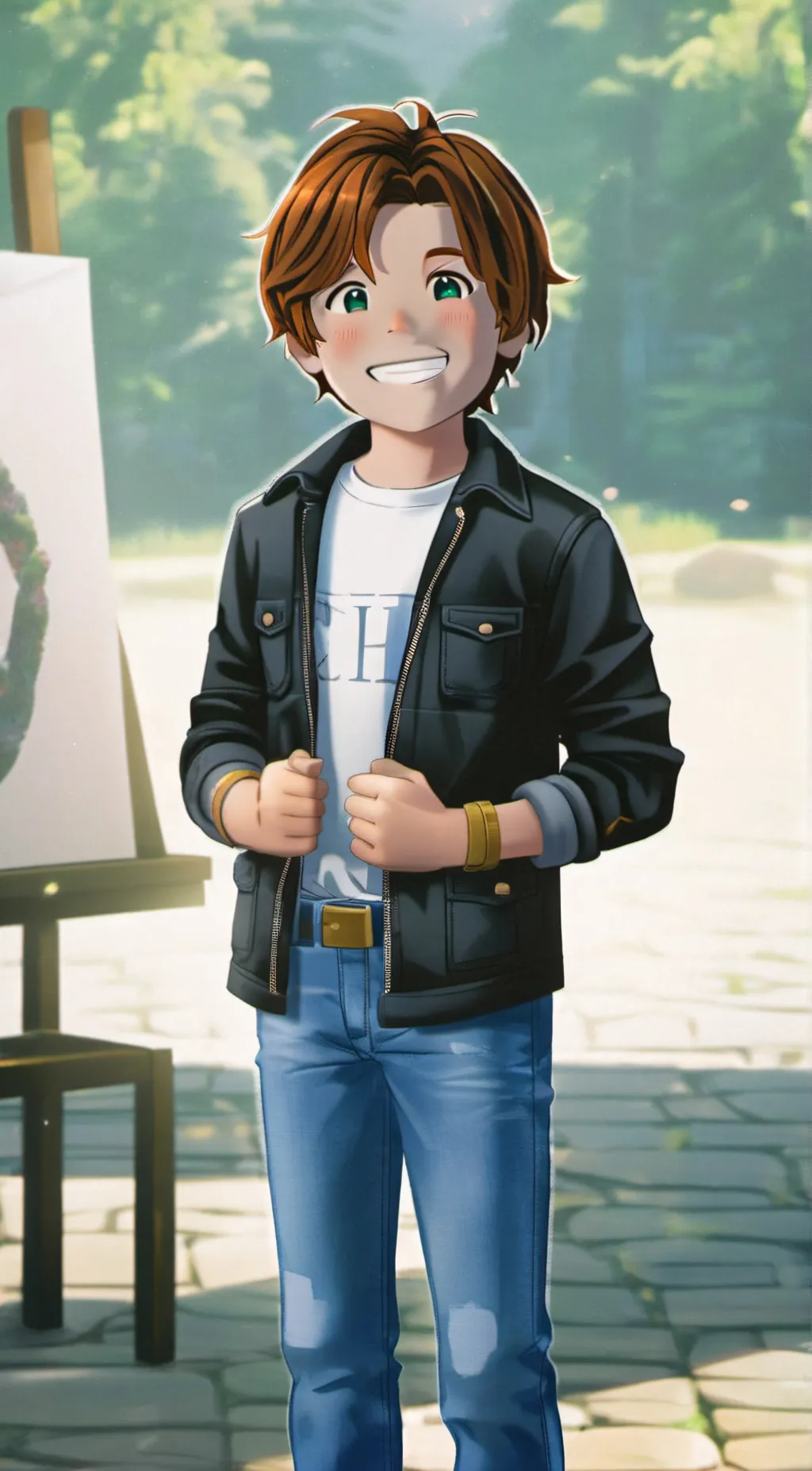 ai character: roblox x fnf background