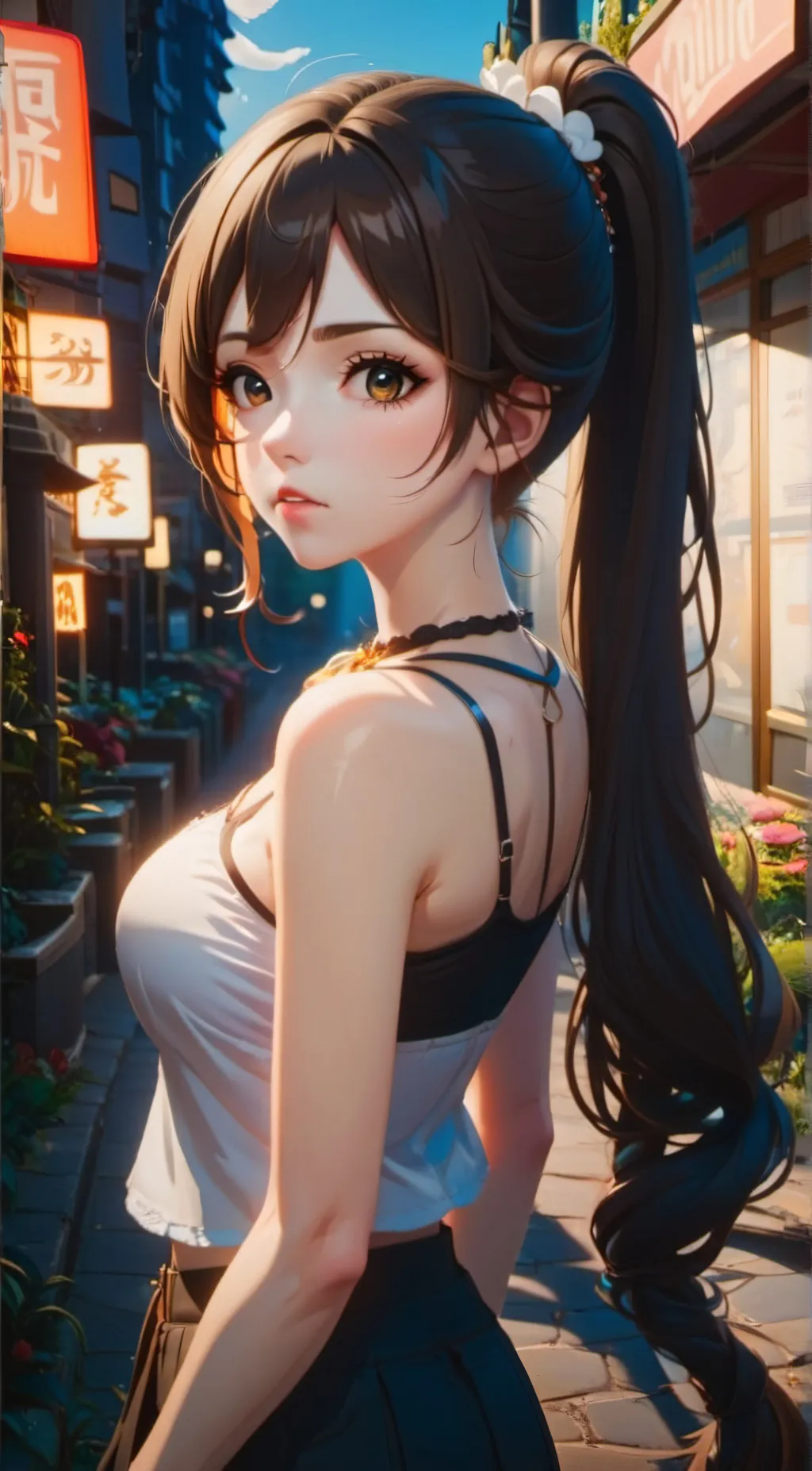 ai character: bella background