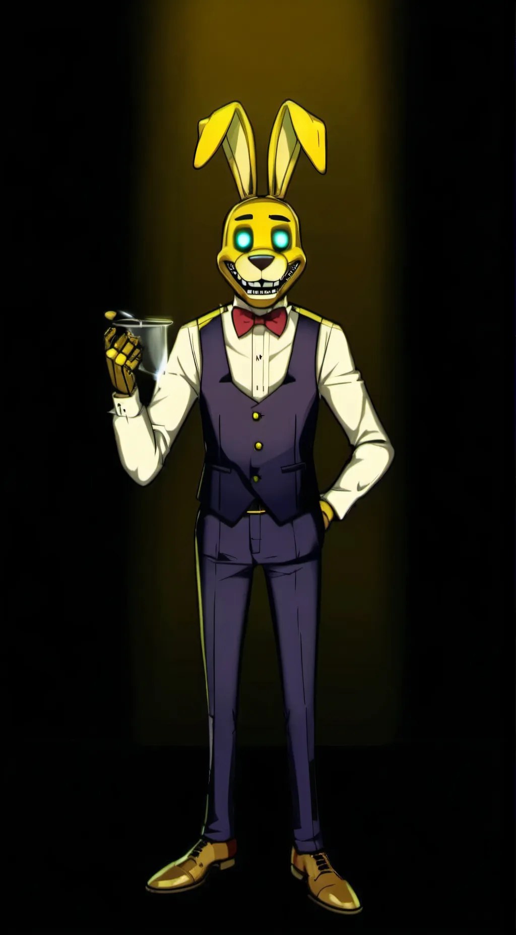 ai character: William afton  background