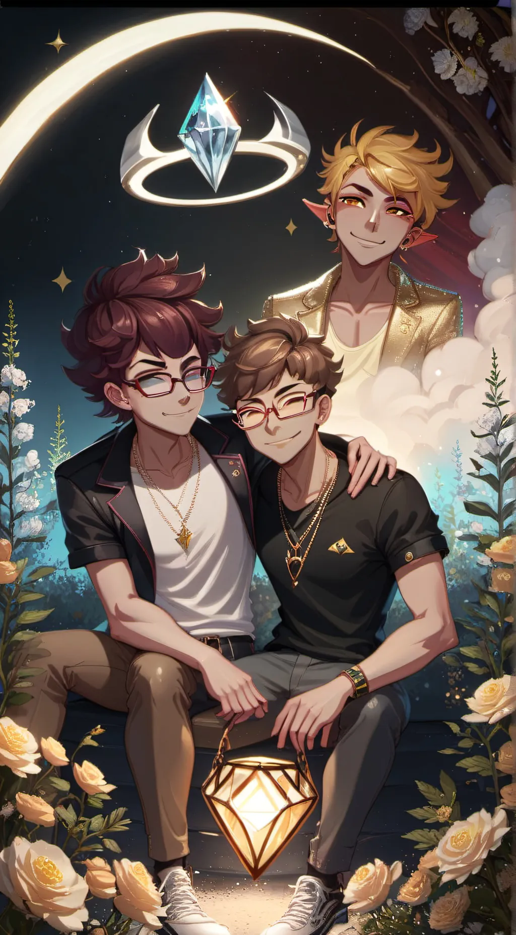 ai character: Skephalo + Tommyin background