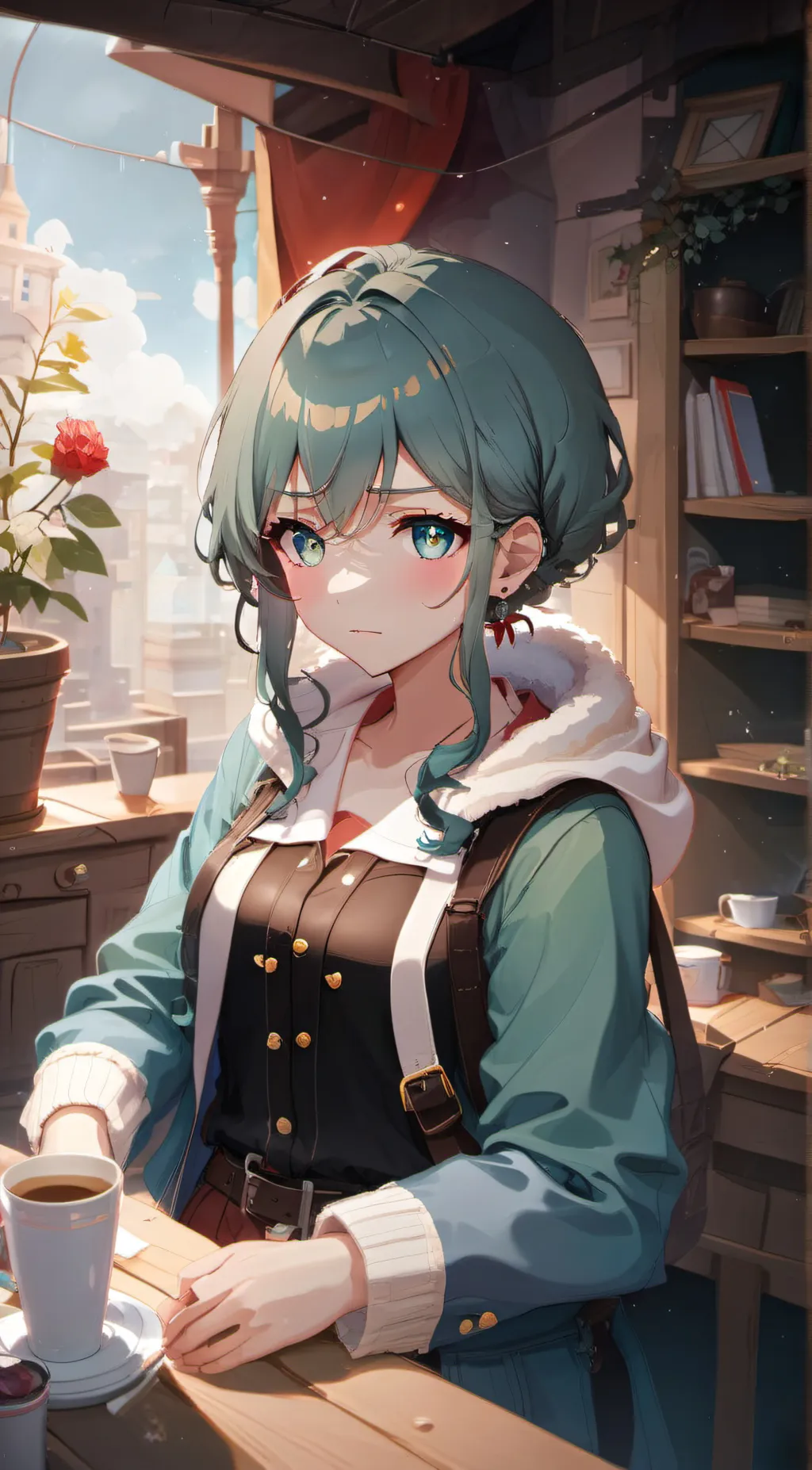 ai character: Shinawa background