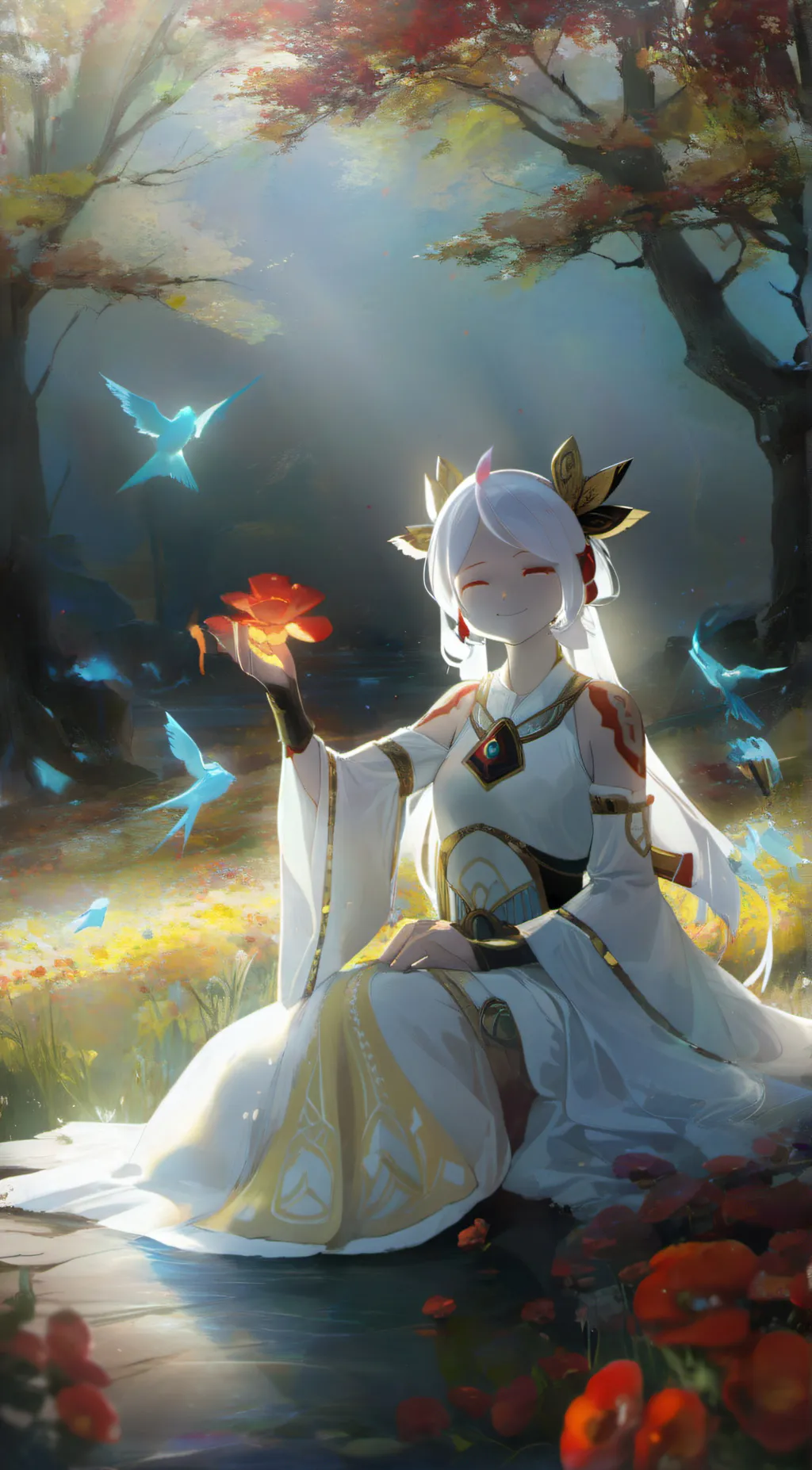 ai character: lilly background