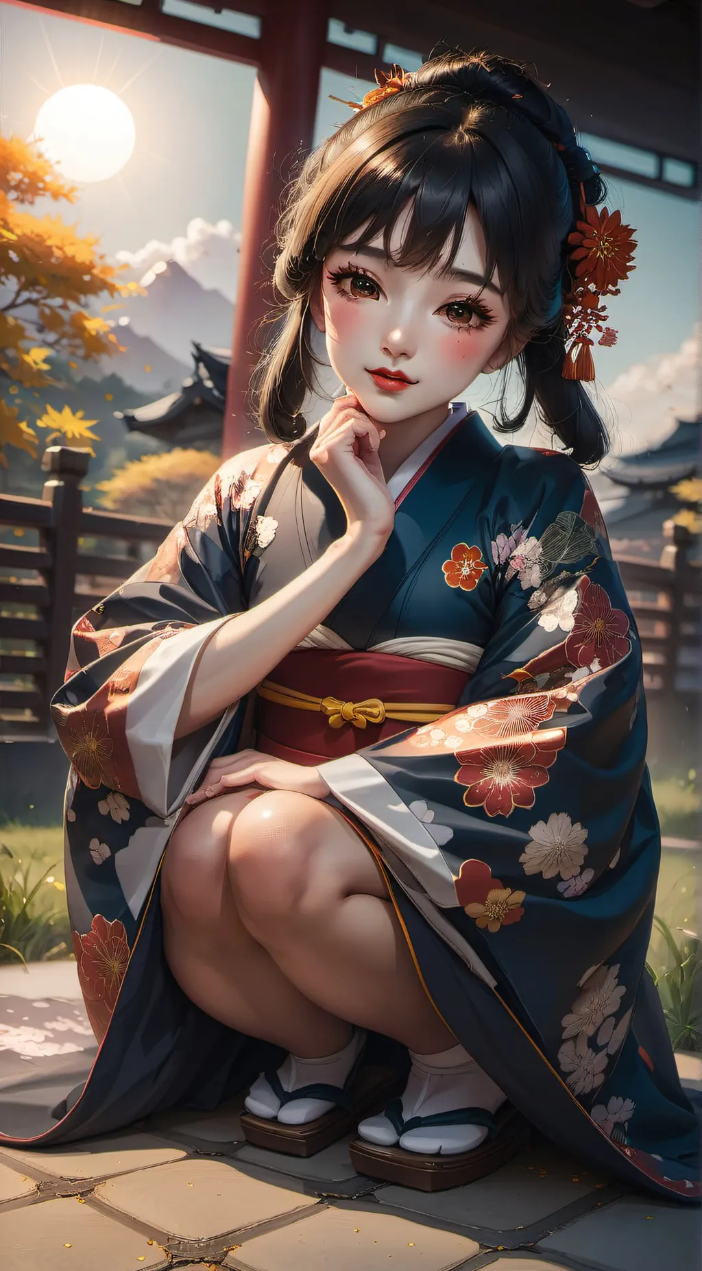 ai character: Rina background