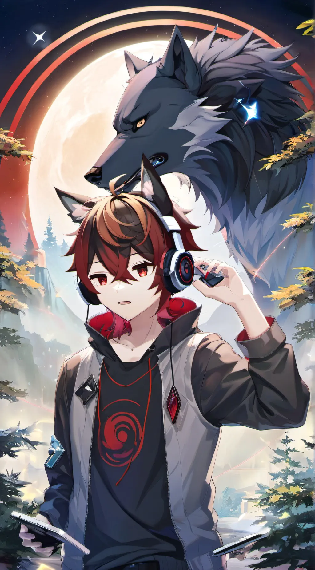 ai character: Ash background