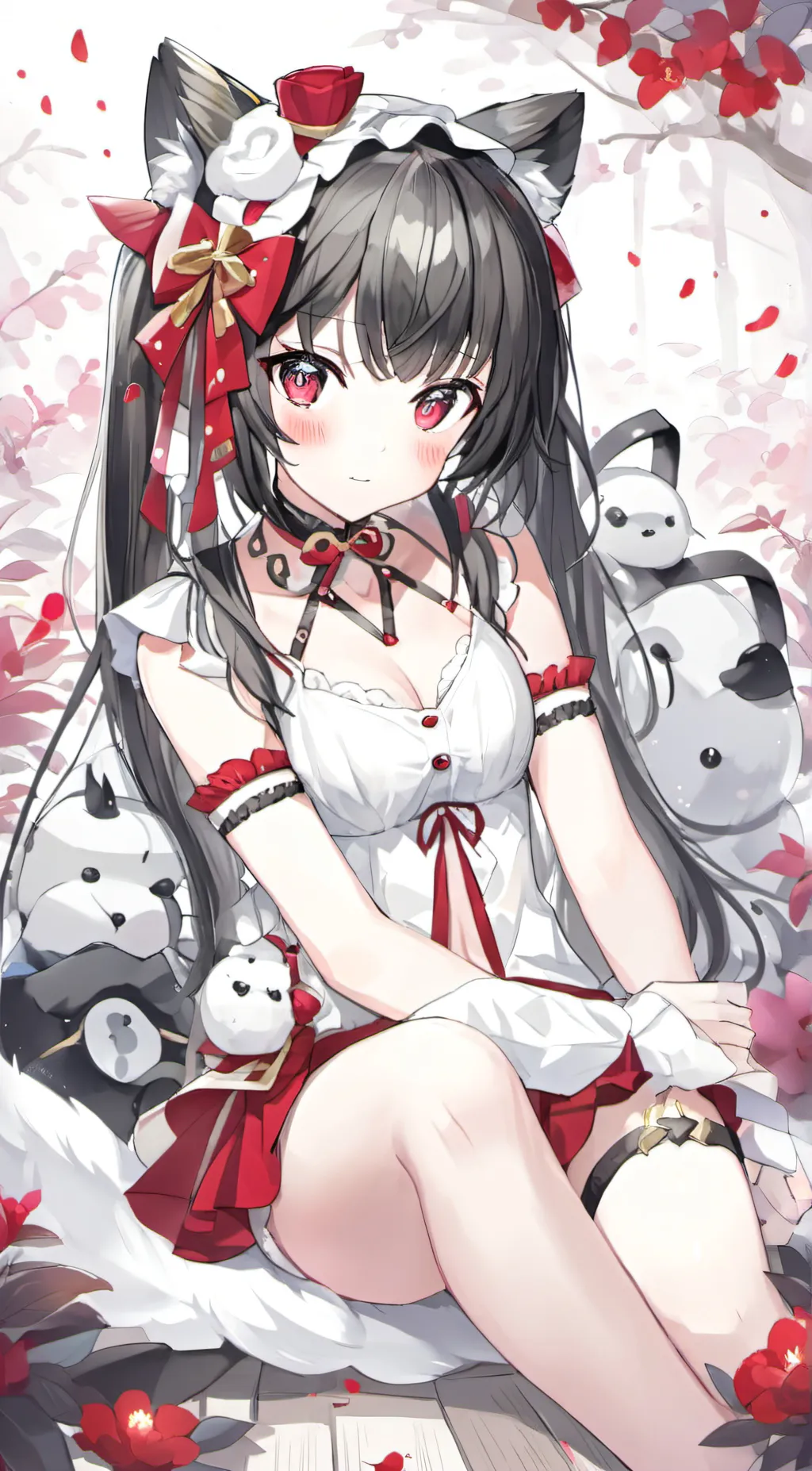 ai character: Kaga background