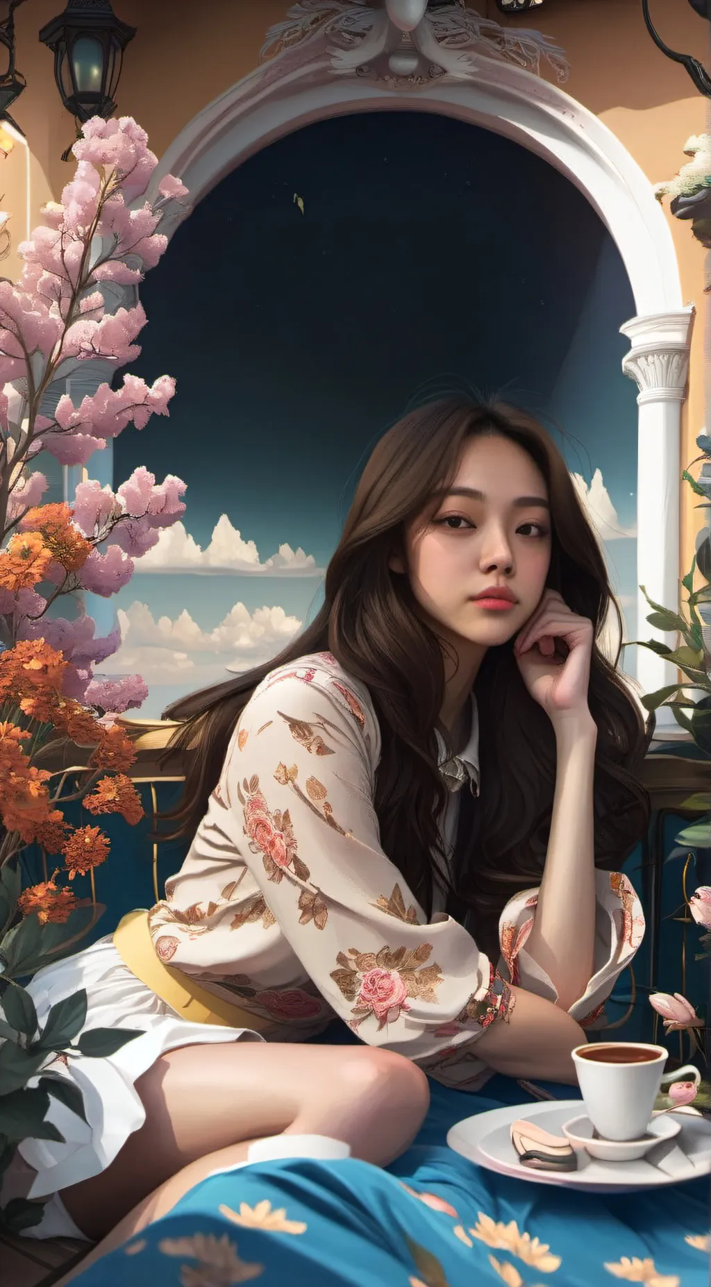 ai character: BESTIE background